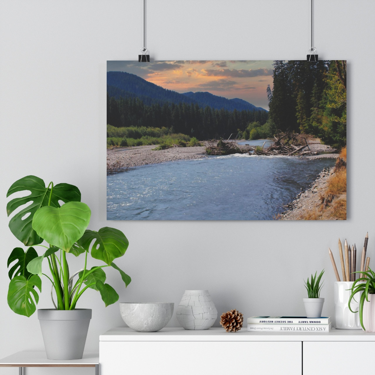 Olympic Vista - Giclee-Printed Fine Art Photographic Print on Museum Grade Paper