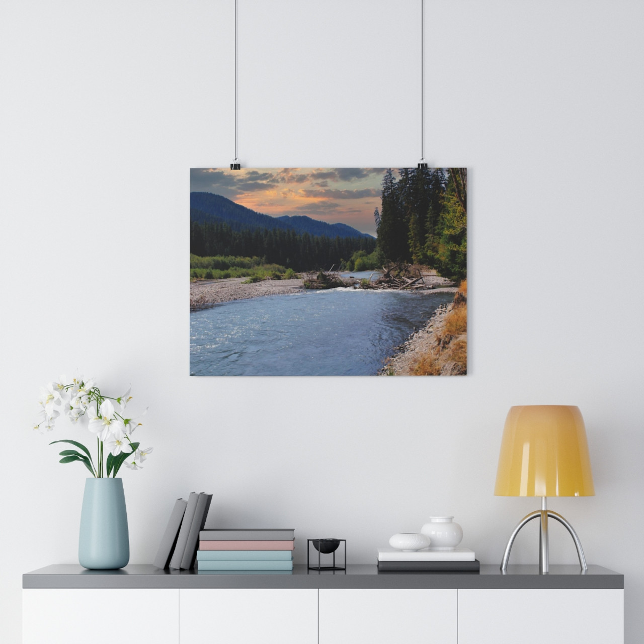 Olympic Vista - Giclee-Printed Fine Art Photographic Print on Museum Grade Paper