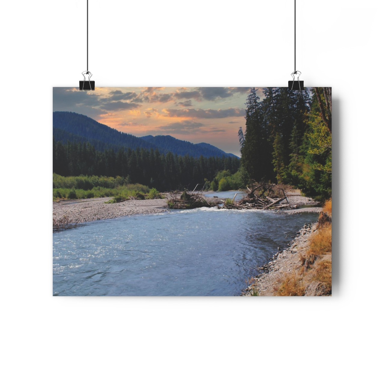 Olympic Vista - Giclee-Printed Fine Art Photographic Print on Museum Grade Paper