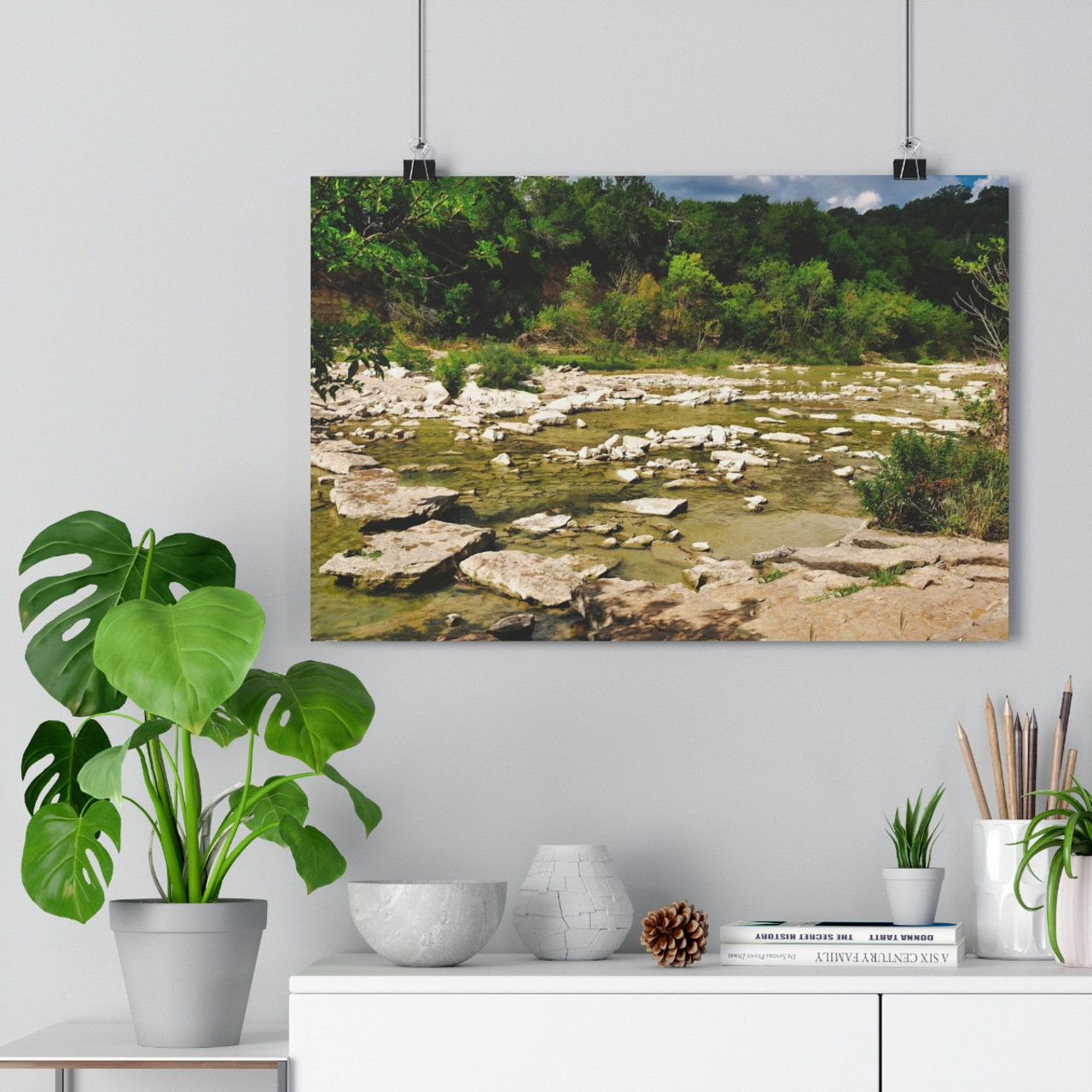 Paluxy River - Giclee-Printed Fine Art Photographic Print on Museum Grade Paper
