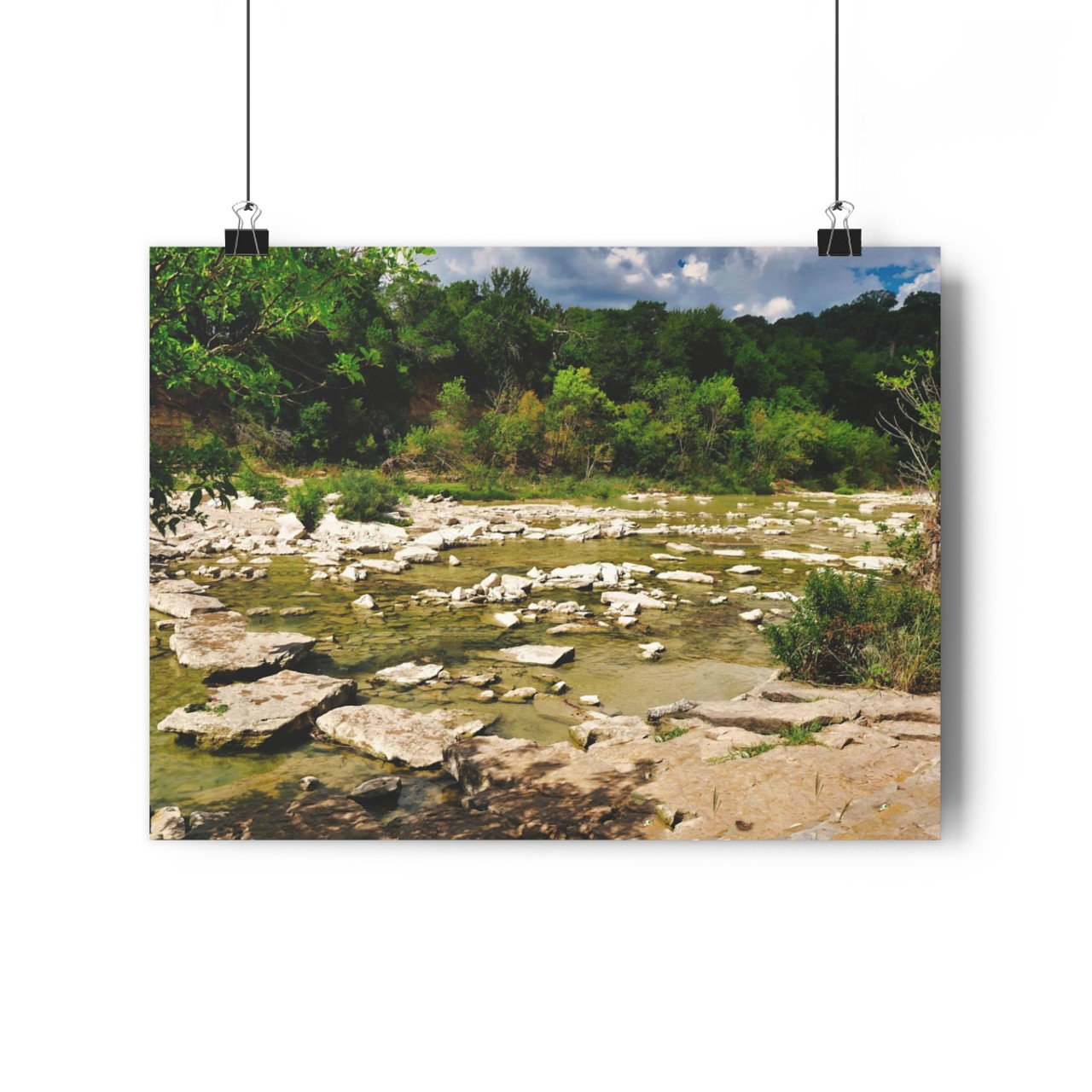 Paluxy River - Giclee-Printed Fine Art Photographic Print on Museum Grade Paper