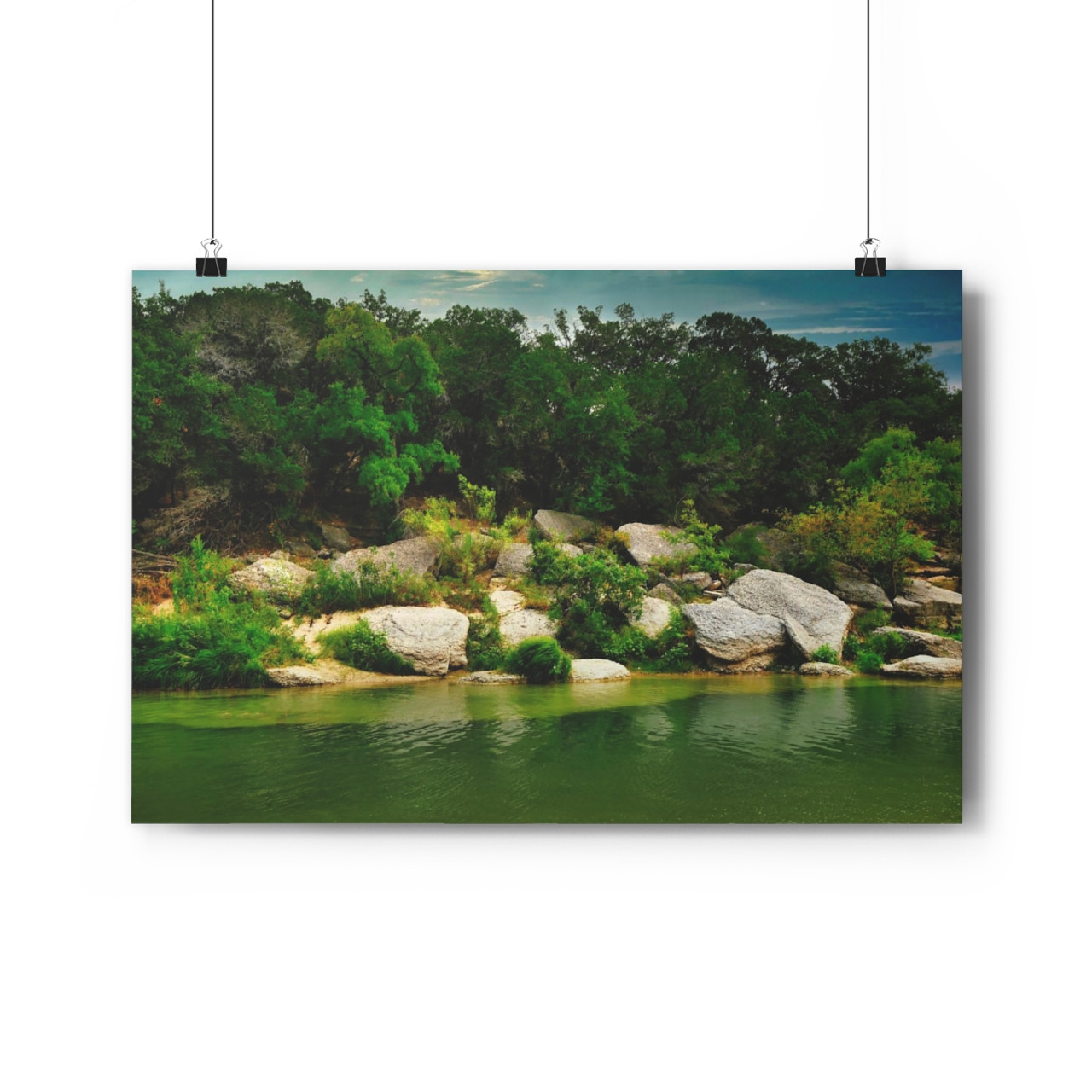 Paluxy Swimming Hole - Giclee-Printed Fine Art Photographic Print on Museum Grade Paper