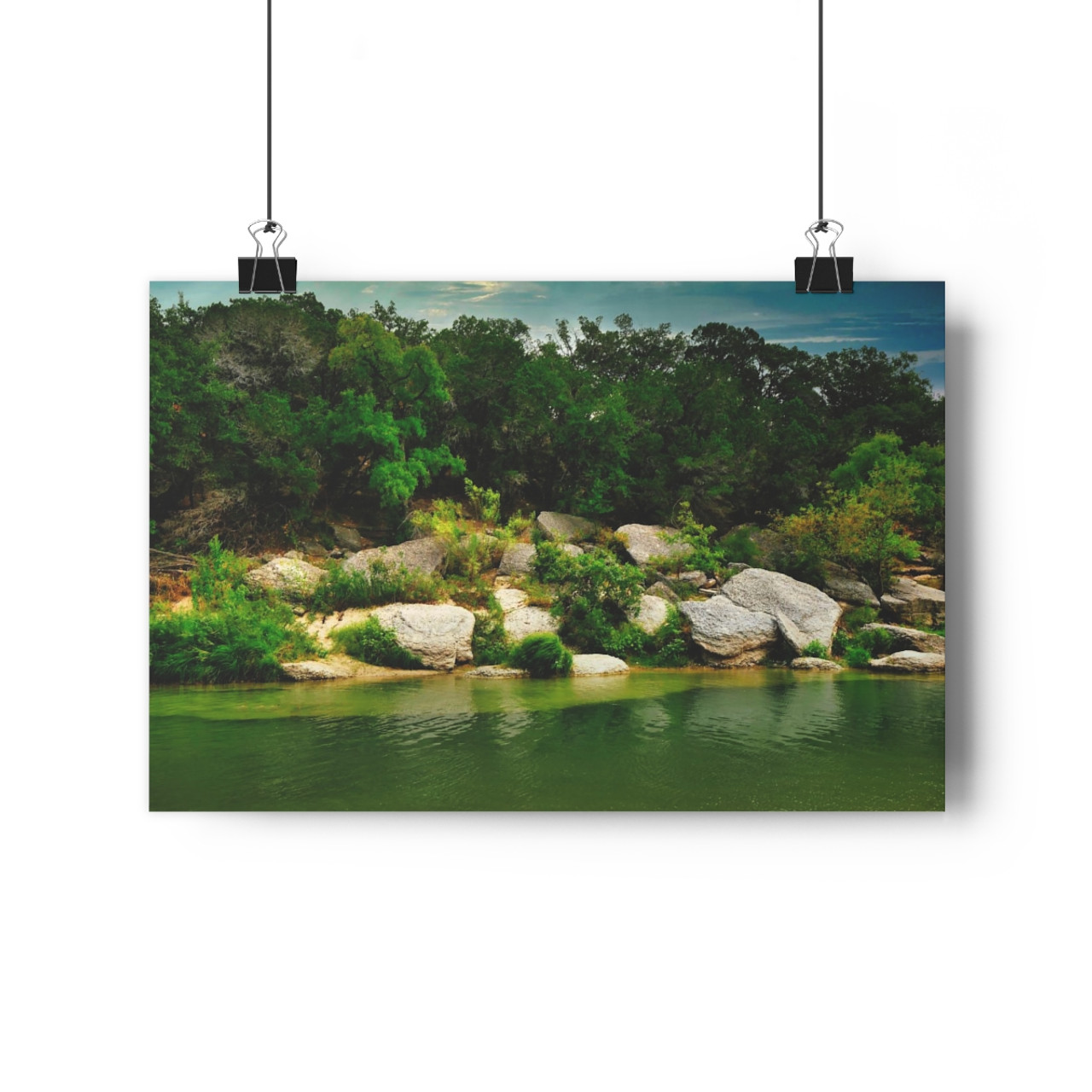 Paluxy Swimming Hole - Giclee-Printed Fine Art Photographic Print on Museum Grade Paper