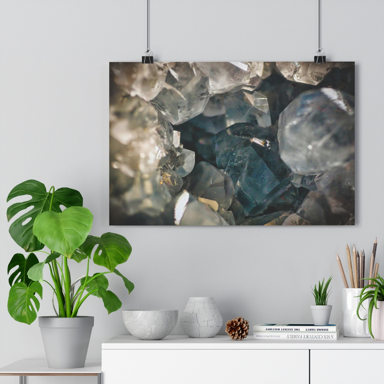 Quarts Cavern - Giclee-Printed Fine Art Photographic Print on Museum Grade Paper