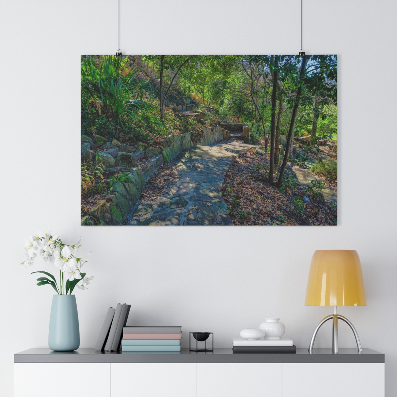 Reverchon Road - Giclee-Printed Fine Art Photographic Print on Museum Grade Paper