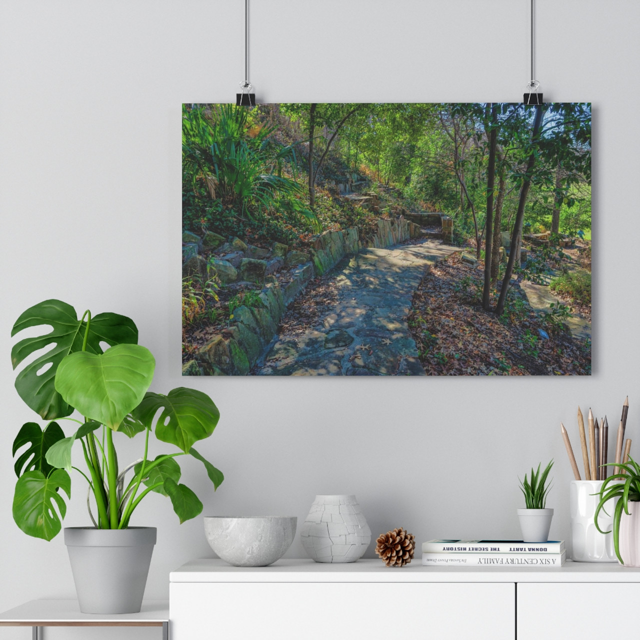 Reverchon Road - Giclee-Printed Fine Art Photographic Print on Museum Grade Paper