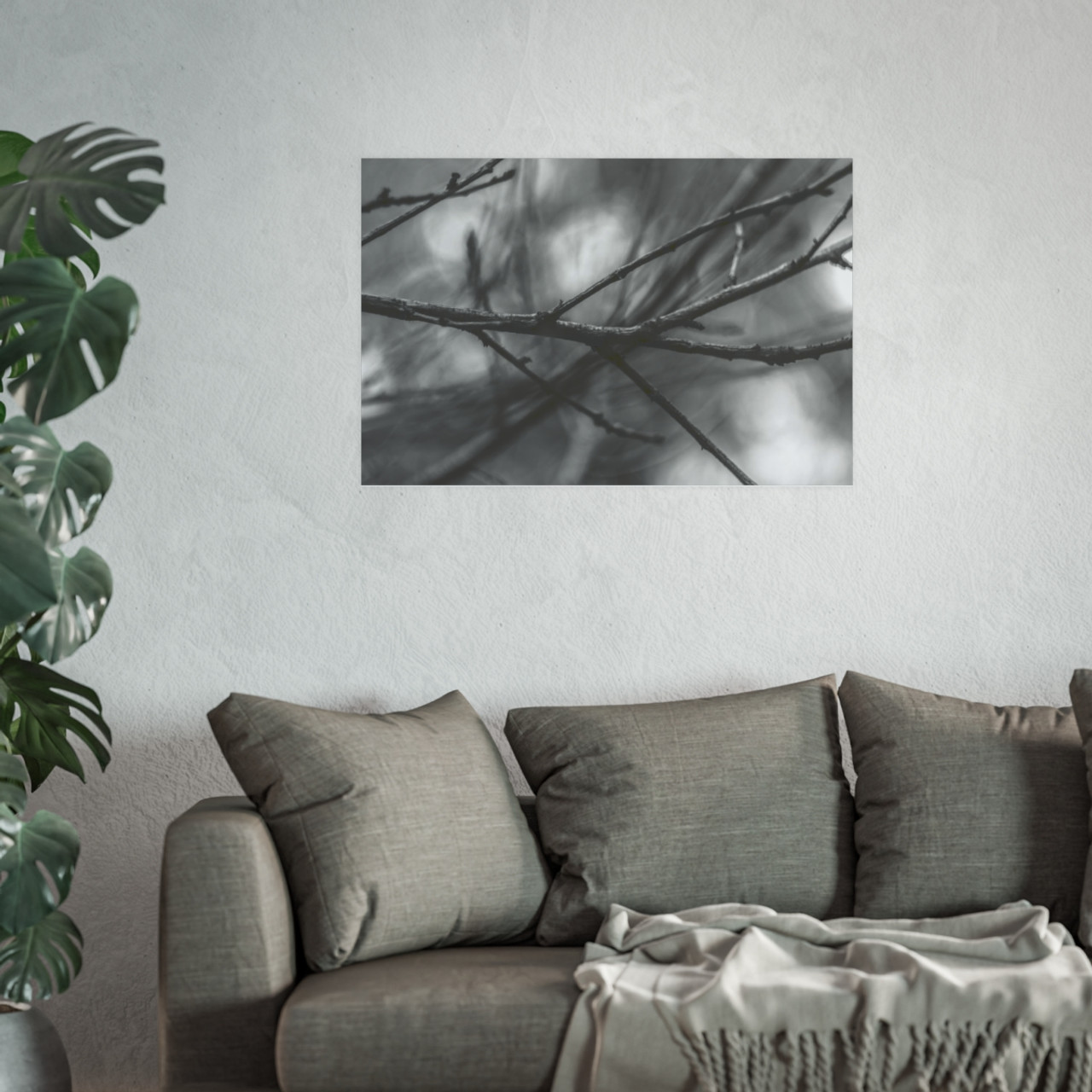 Winter Branch - Photographic Print
