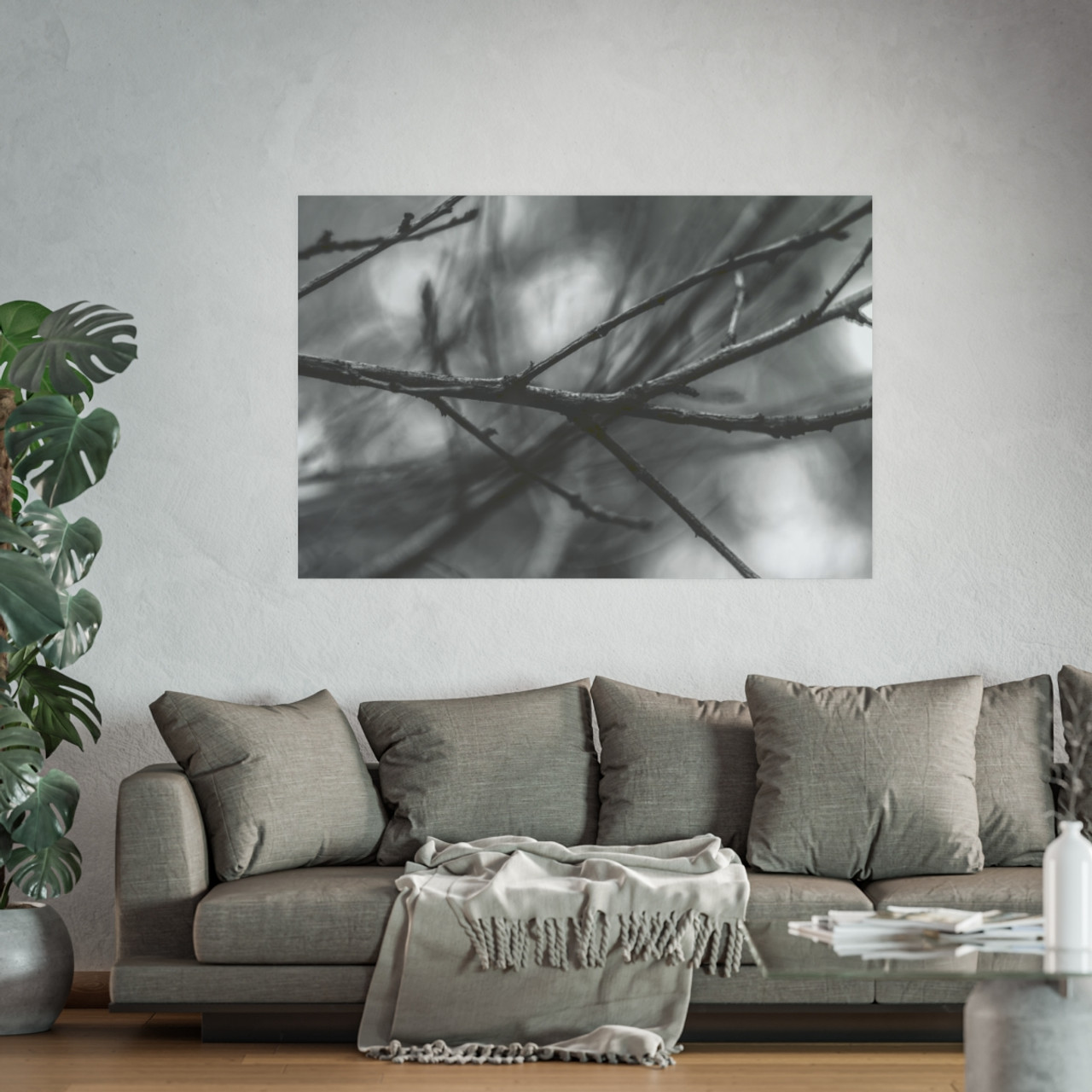 Winter Branch - Photographic Print