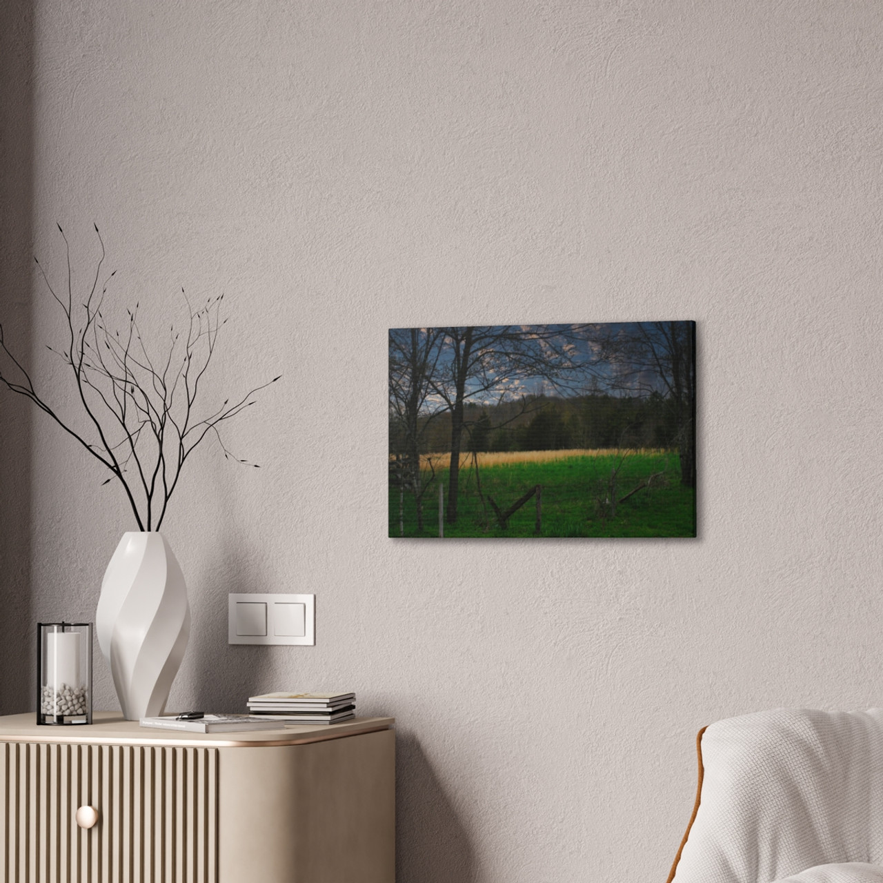 Amber Waves - Stretched Canvas Print
