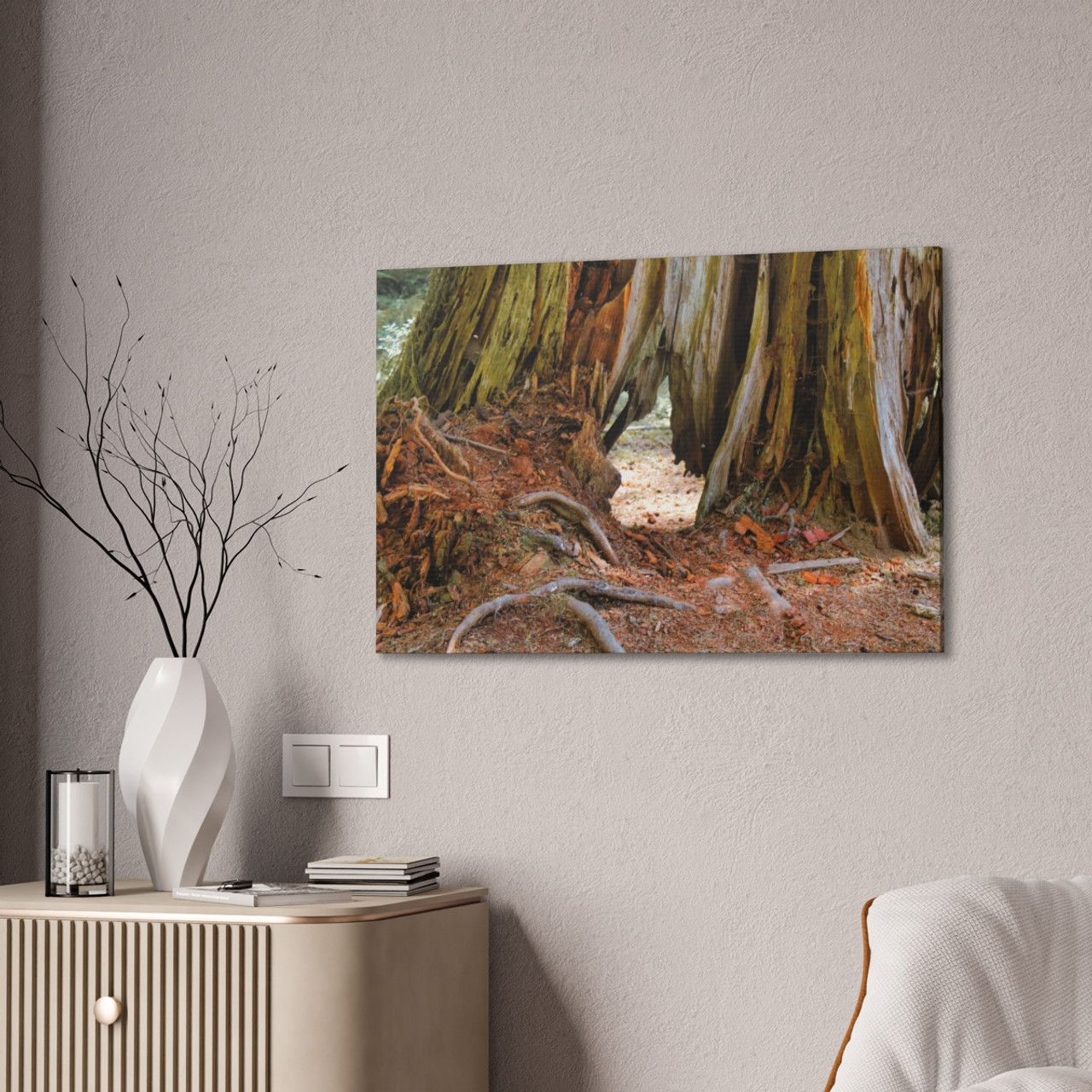 Window Through Entropy - Stretched Canvas Print