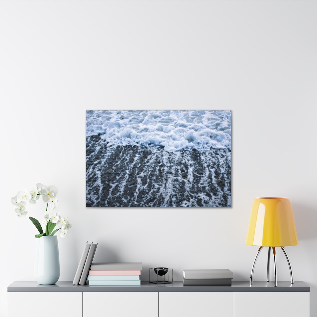 Whitecap's Demise  - Stretched Canvas Print