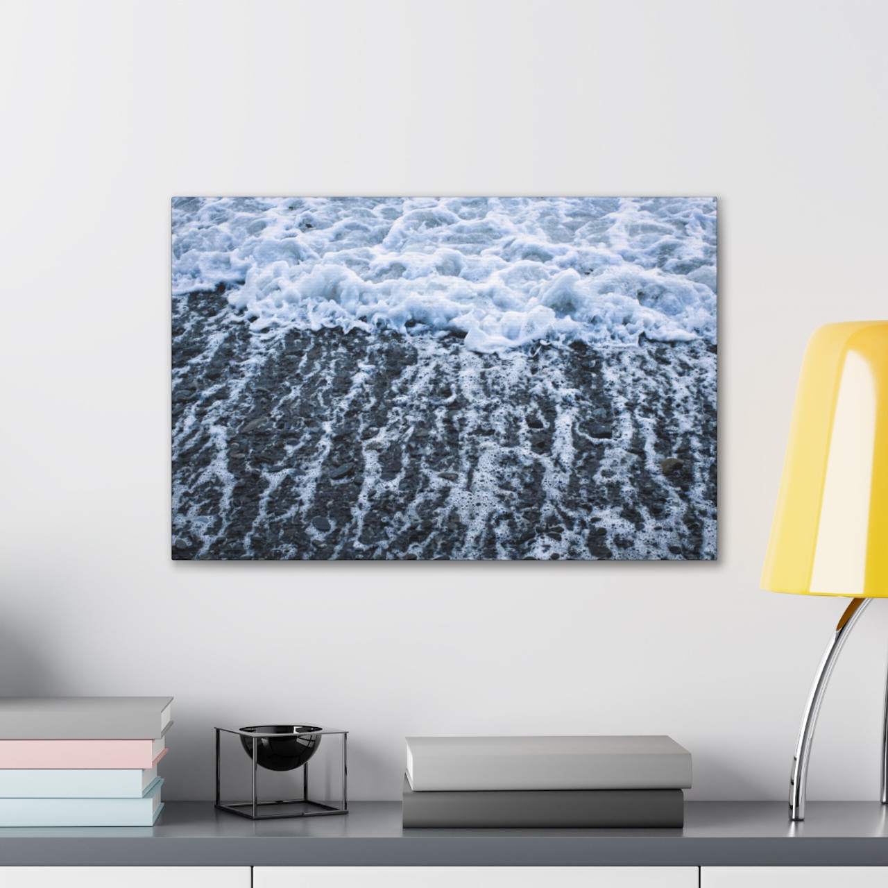 Whitecap's Demise  - Stretched Canvas Print