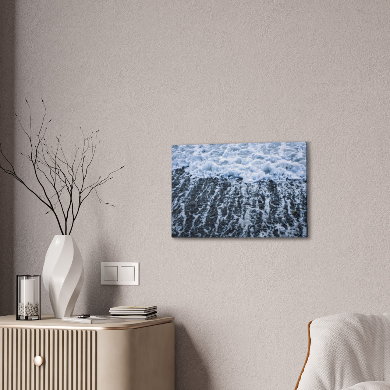 Whitecap's Demise  - Stretched Canvas Print