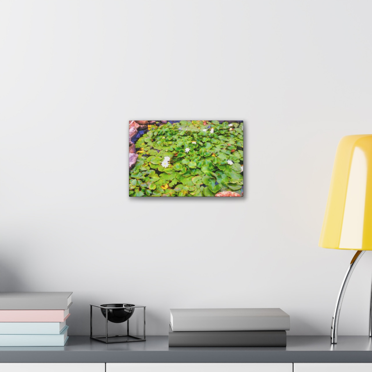 White Lotus - Stretched Canvas Print