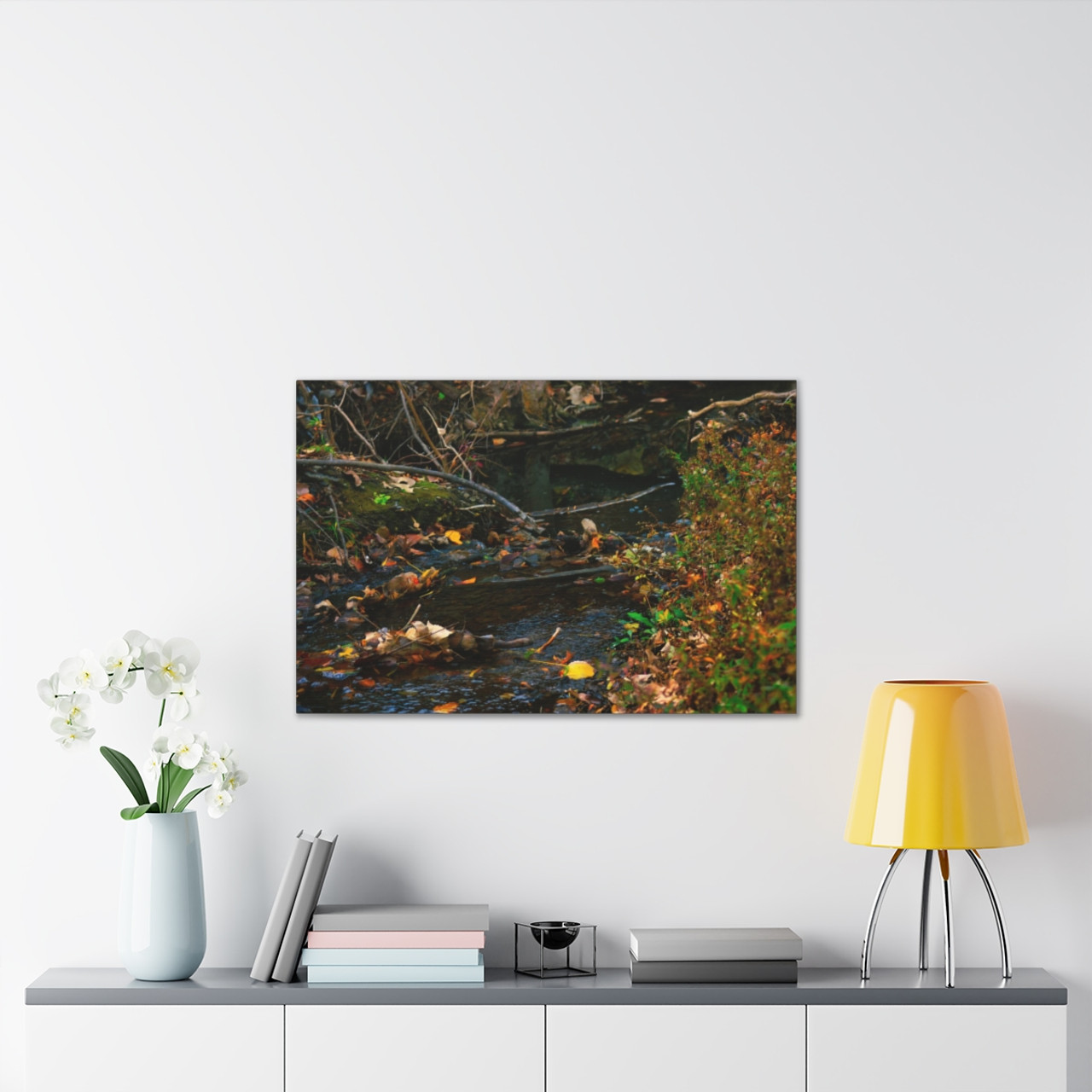 Murmuring Brook - Stretched Canvas Print