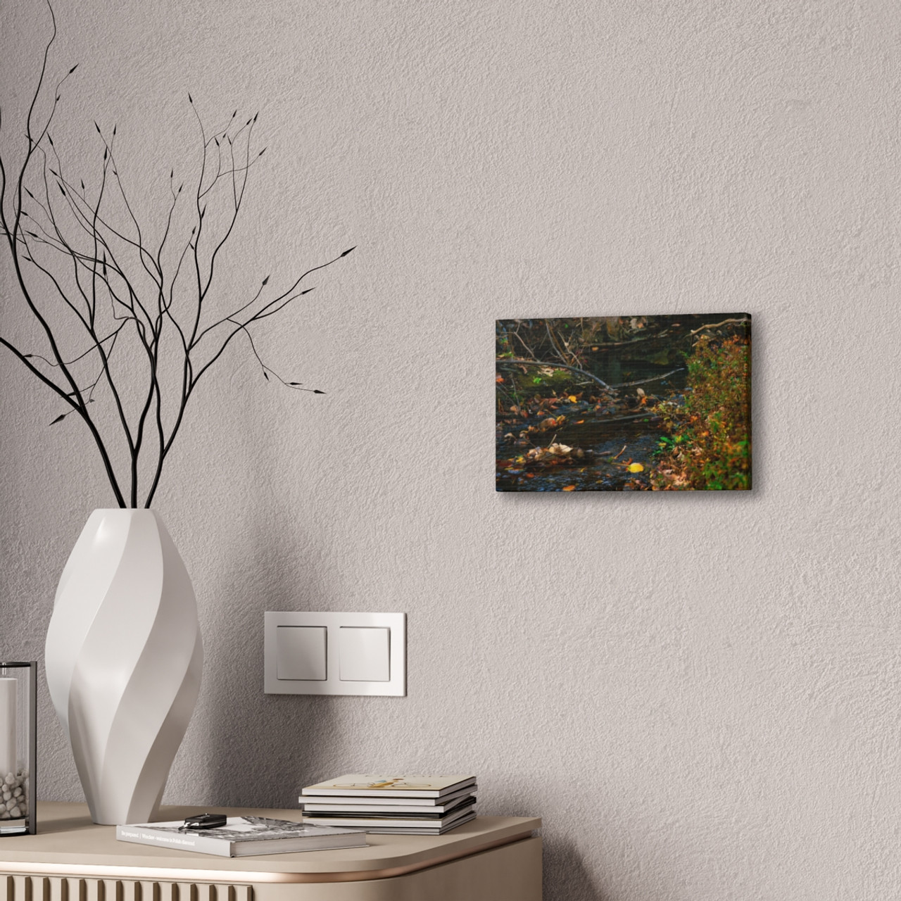 Murmuring Brook - Stretched Canvas Print