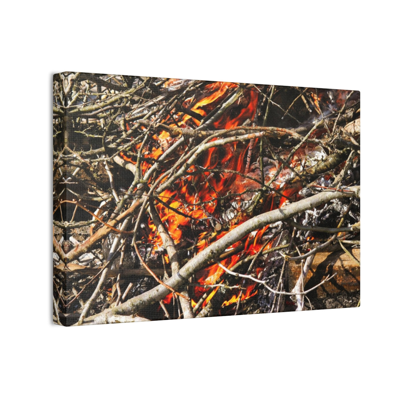 Catching Fire - Stretched Canvas Print