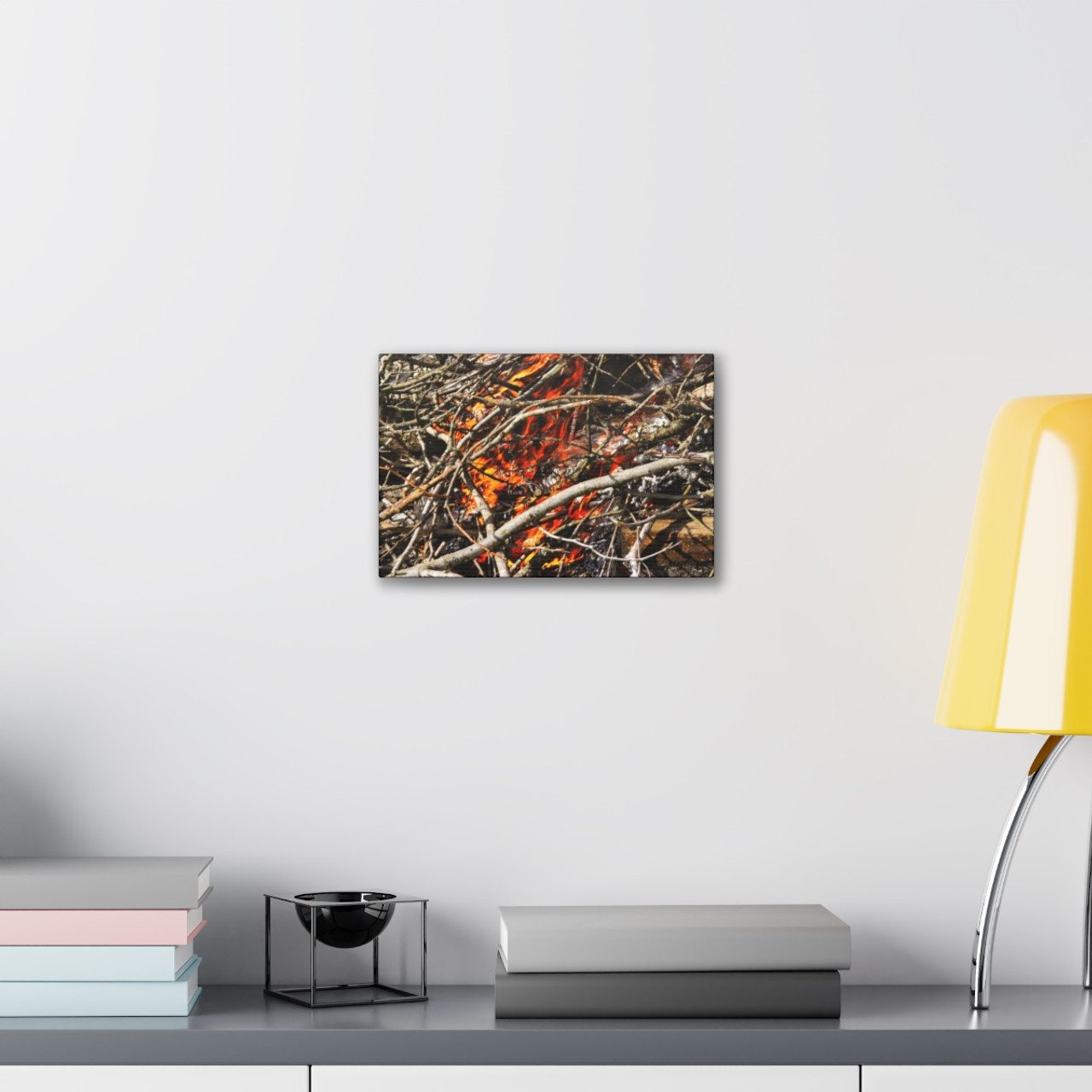 Catching Fire - Stretched Canvas Print