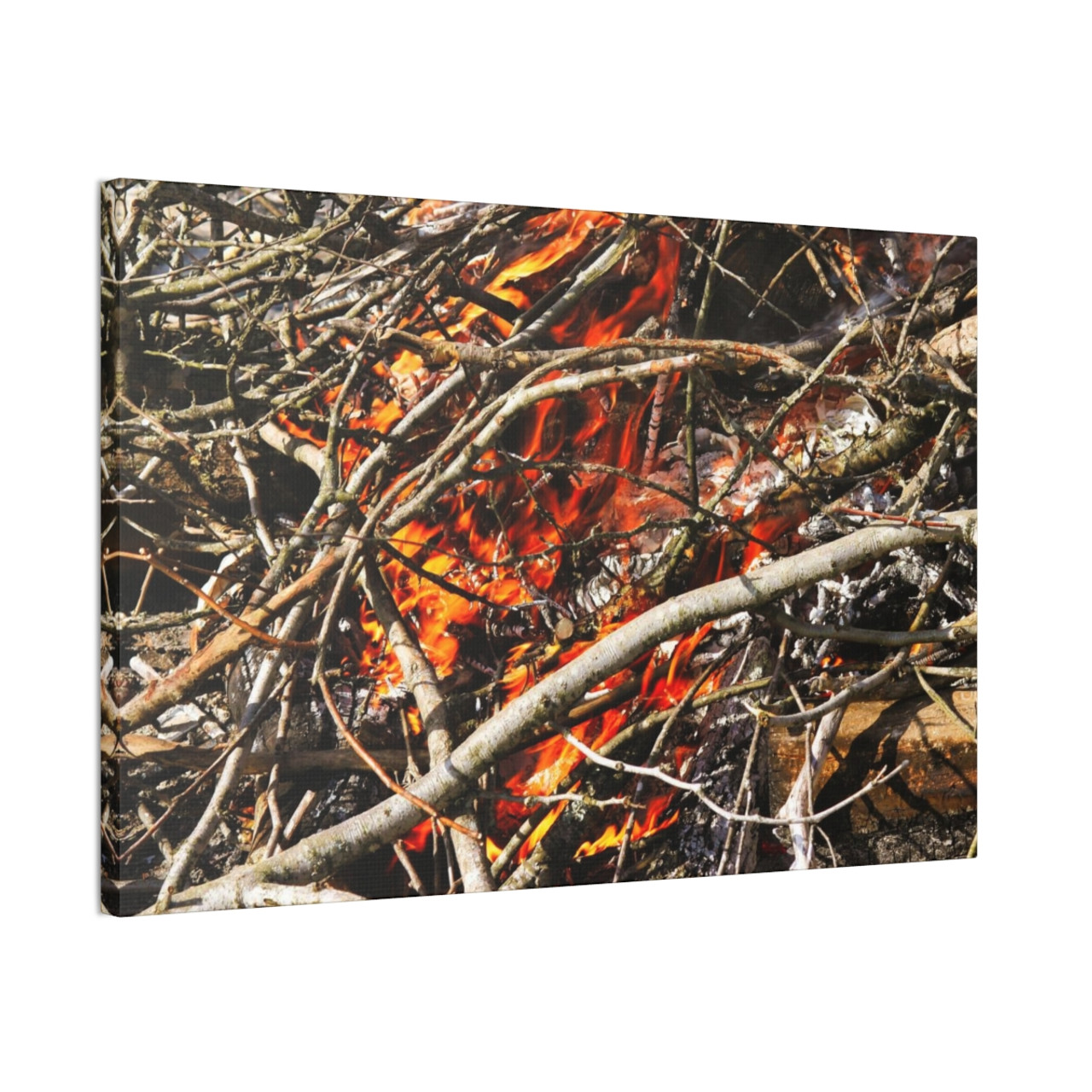 Catching Fire - Stretched Canvas Print