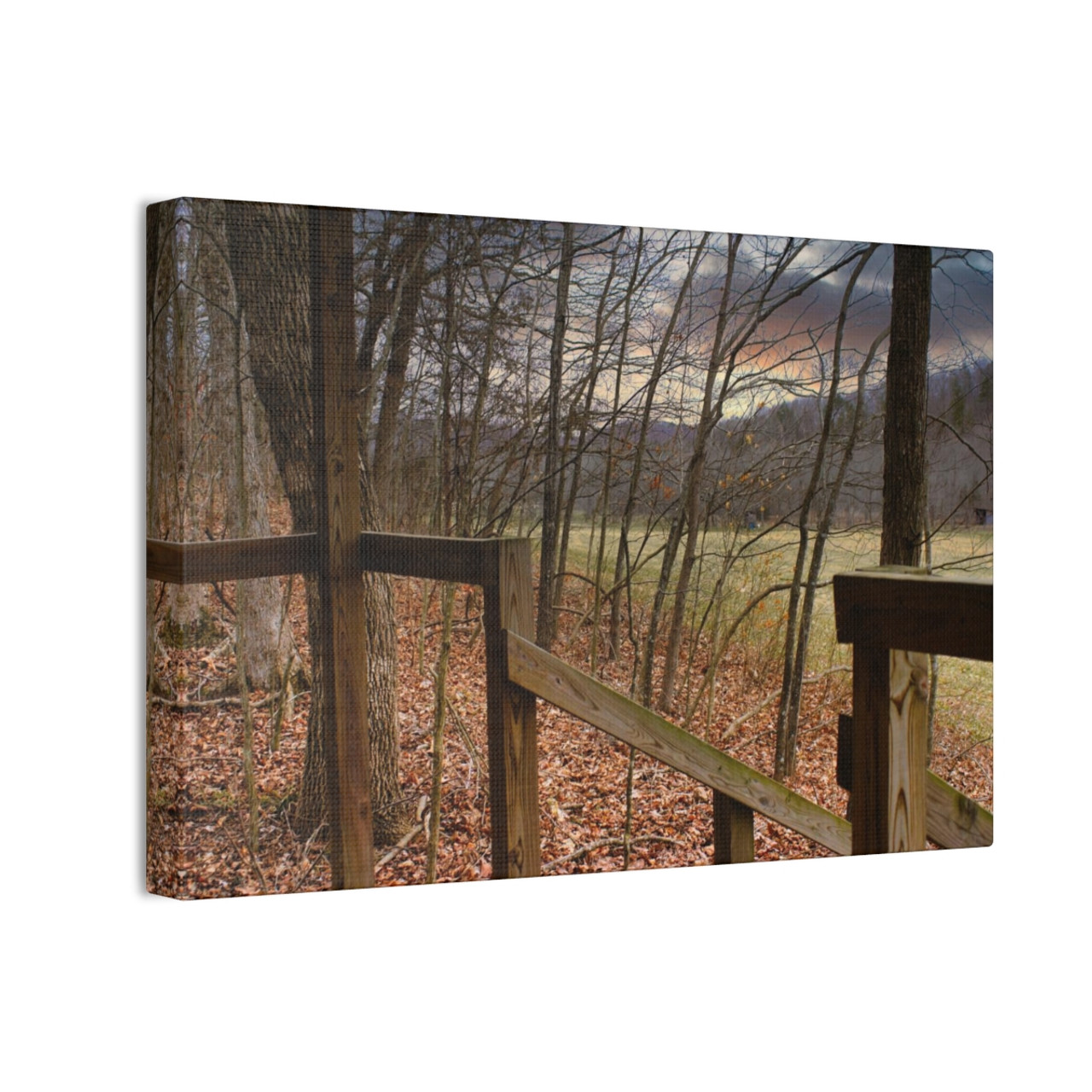 Ozark Fall - Stretched Canvas Print