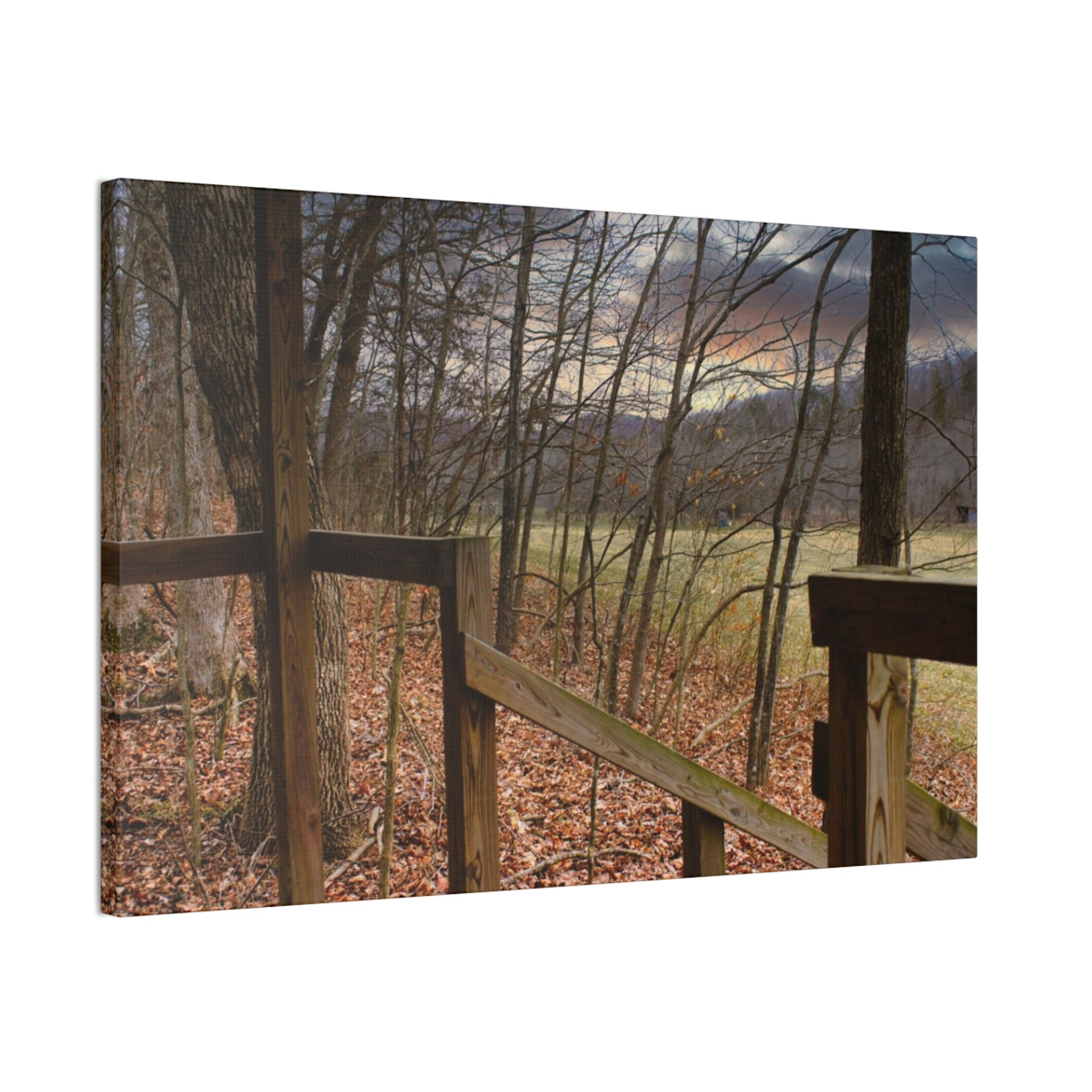 Ozark Fall - Stretched Canvas Print