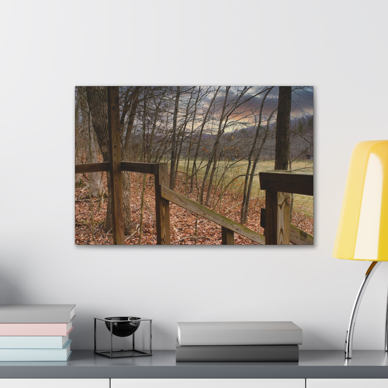Ozark Fall - Stretched Canvas Print