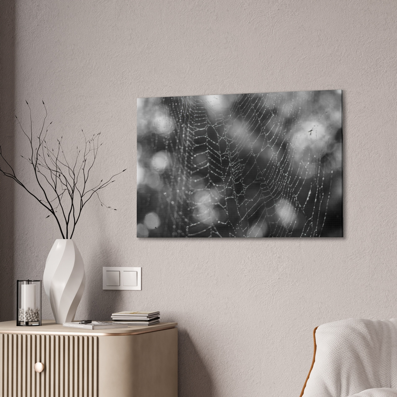The Webs We Weave - Stretched Canvas Print