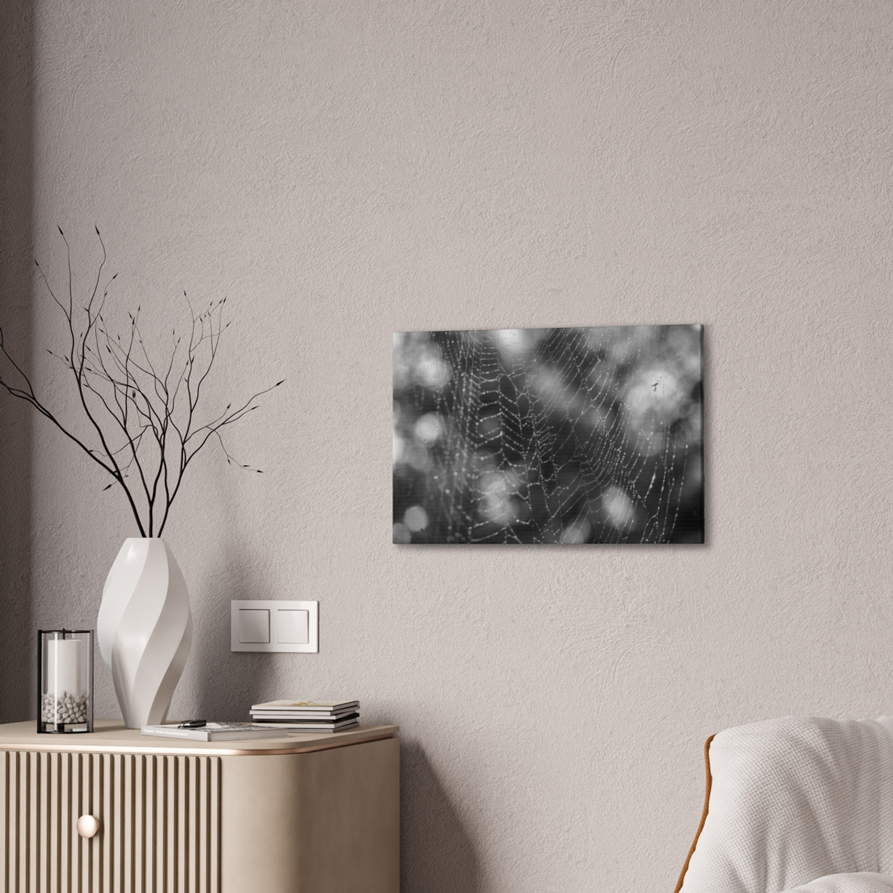 The Webs We Weave - Stretched Canvas Print