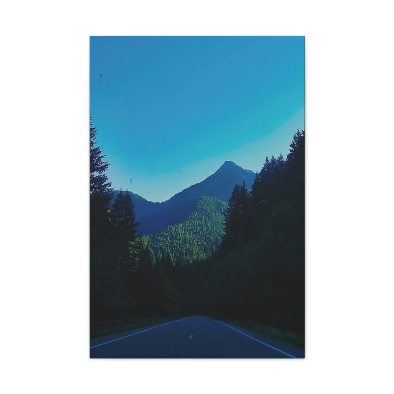 Valley Road - Stretched Canvas Print
