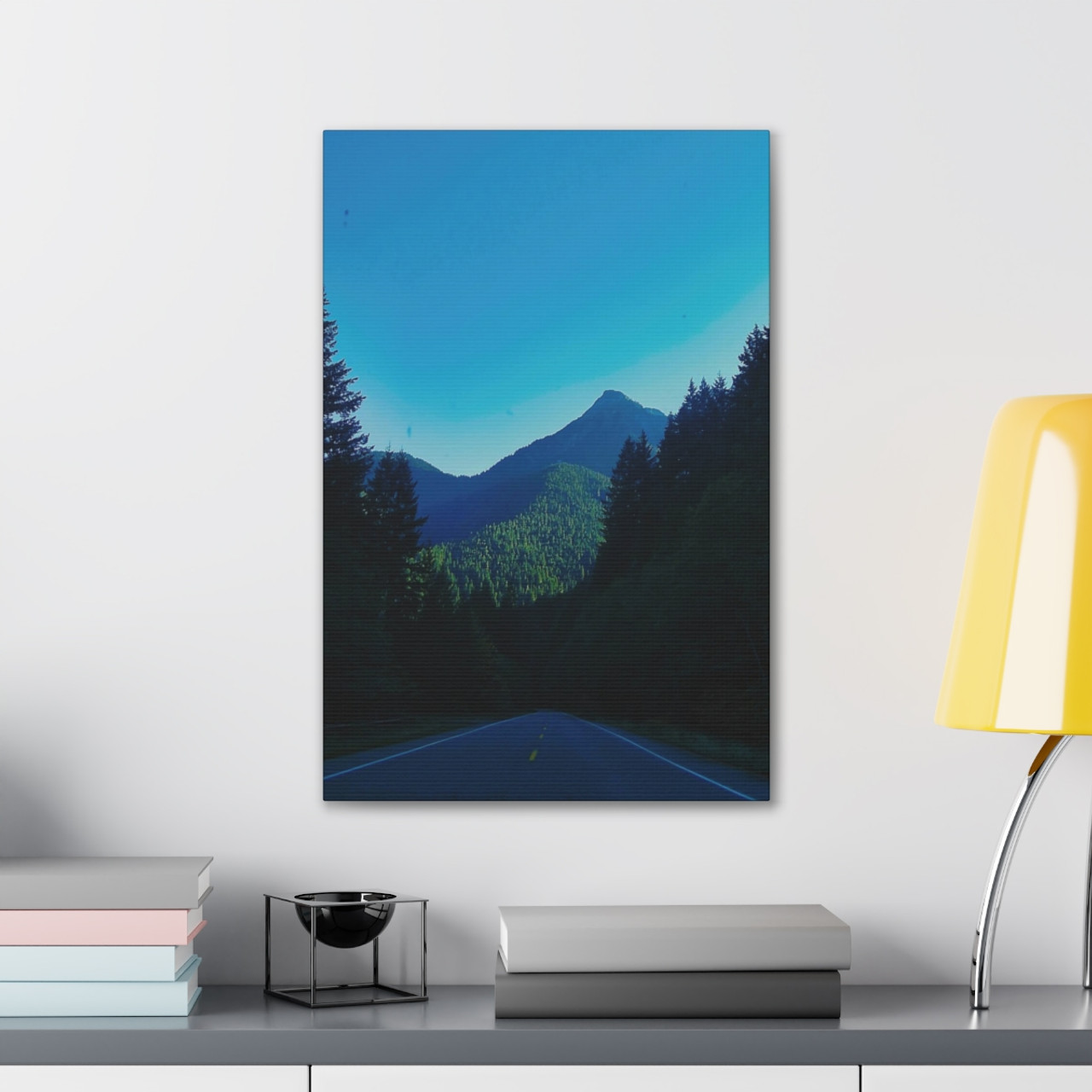 Valley Road - Stretched Canvas Print