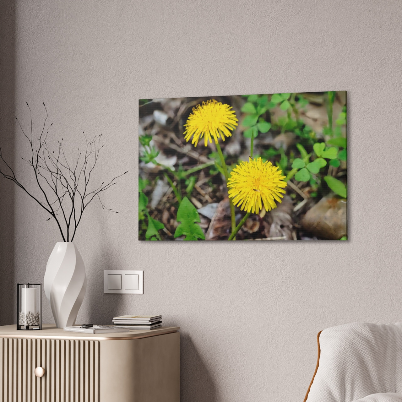 Just Dandy- Stretched Canvas Print