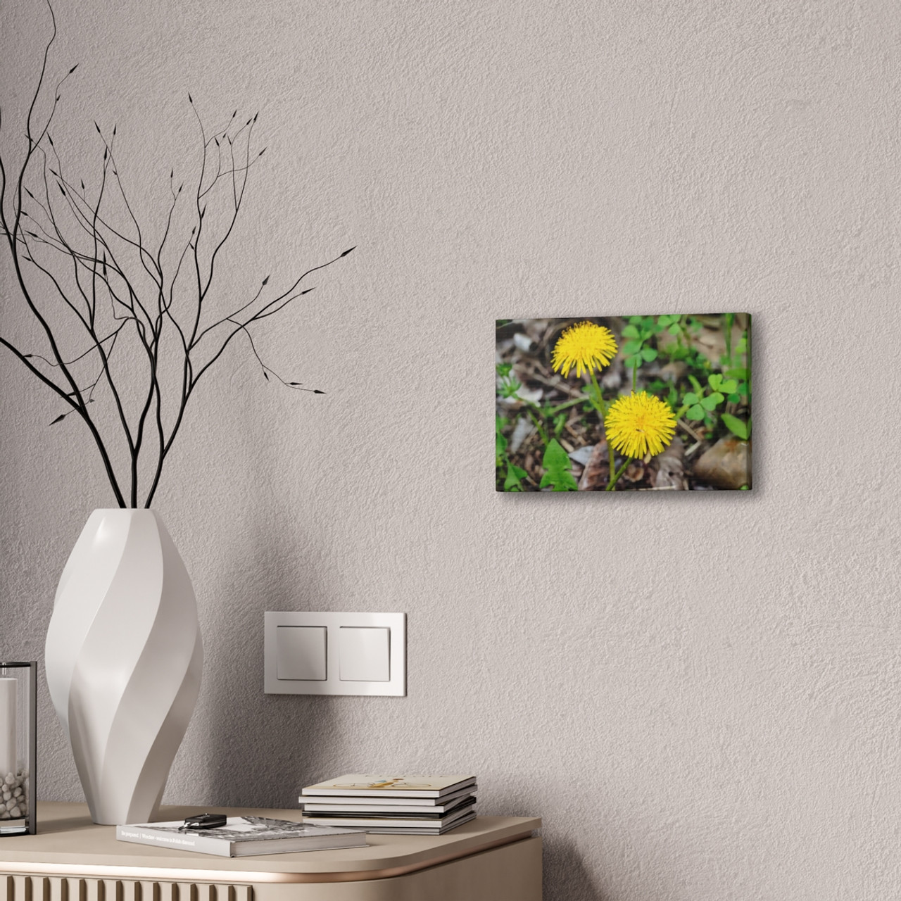 Just Dandy- Stretched Canvas Print