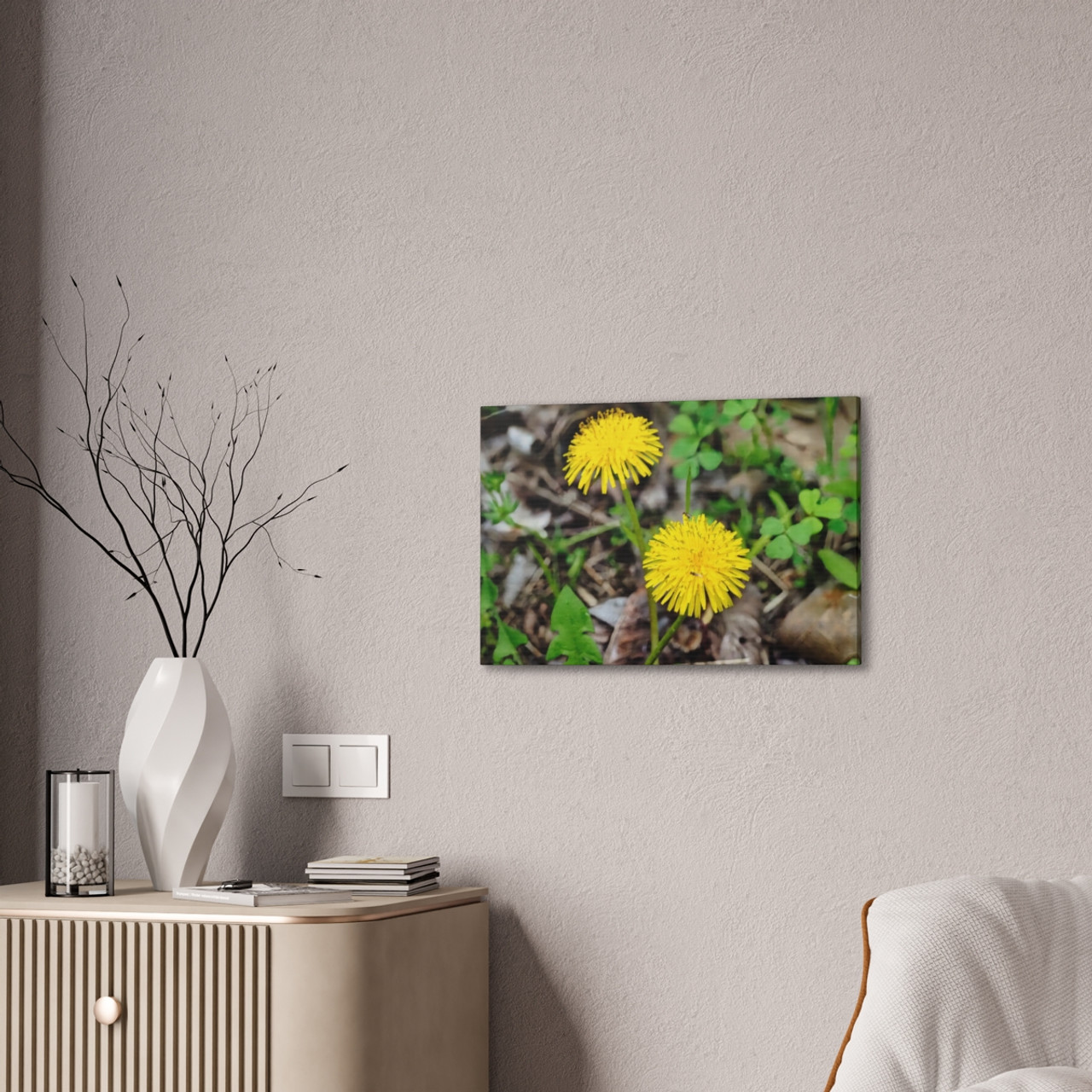 Just Dandy- Stretched Canvas Print