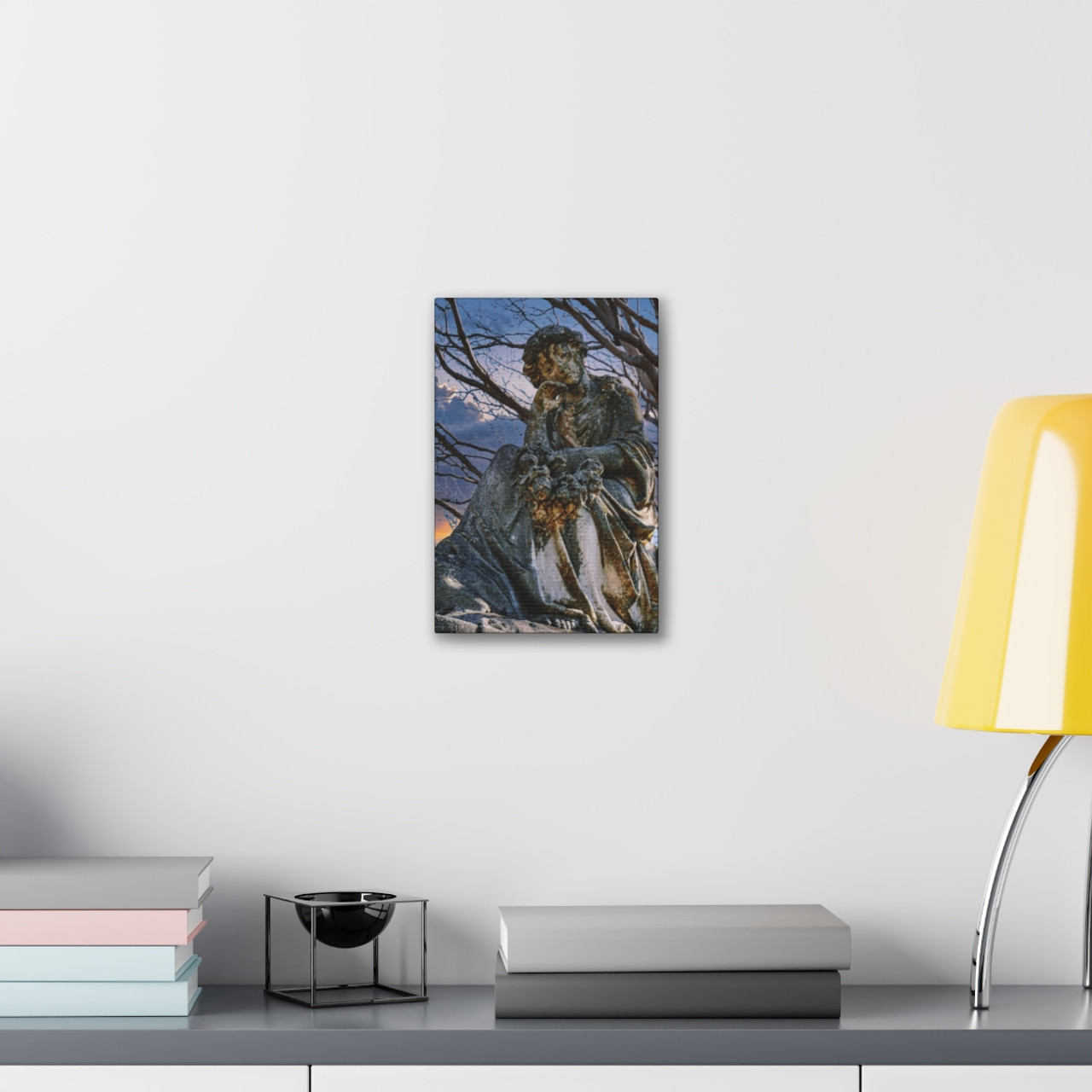 Thoughtul Guardian - Stretched Canvas Print