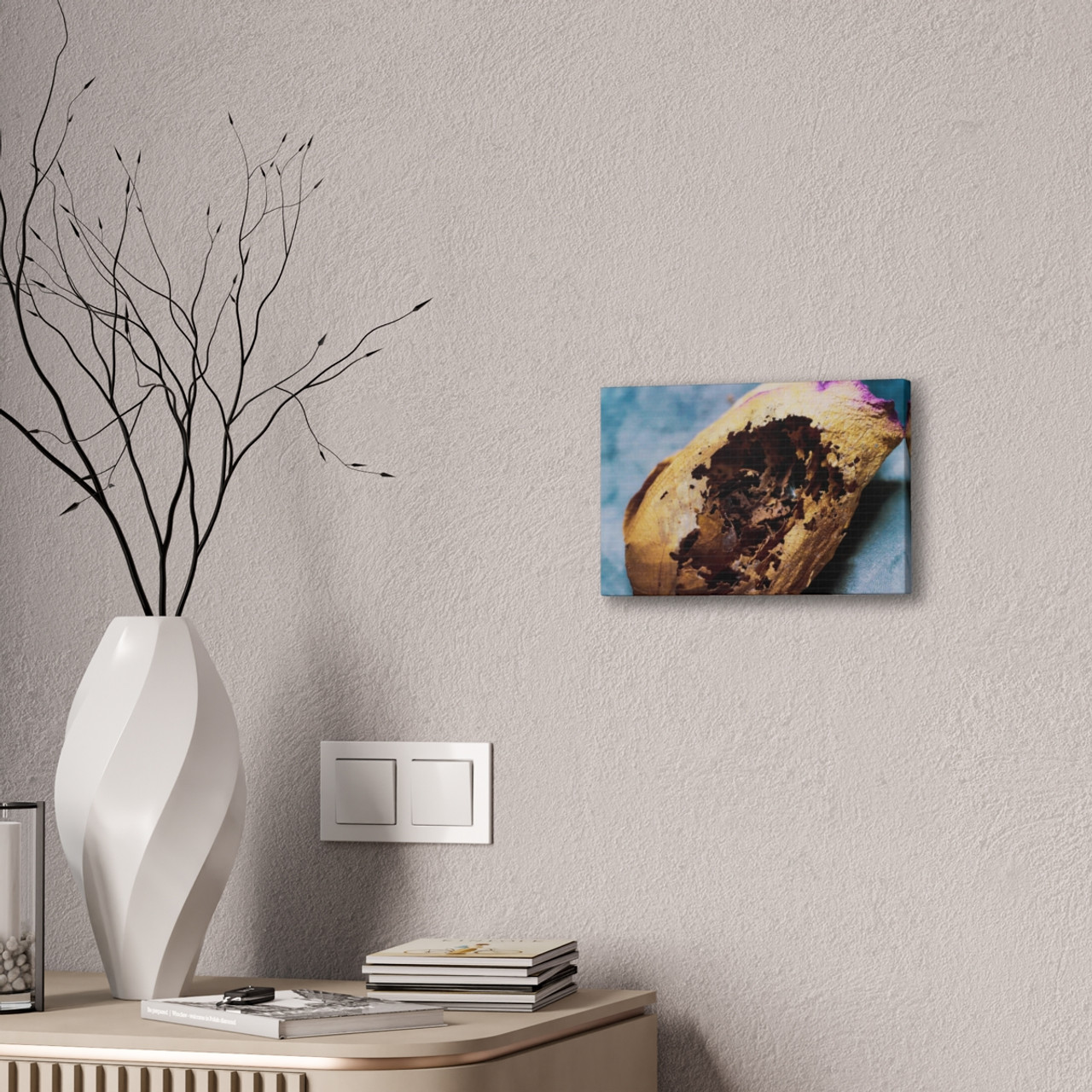 Beauty's Decay - Stretched Canvas Print