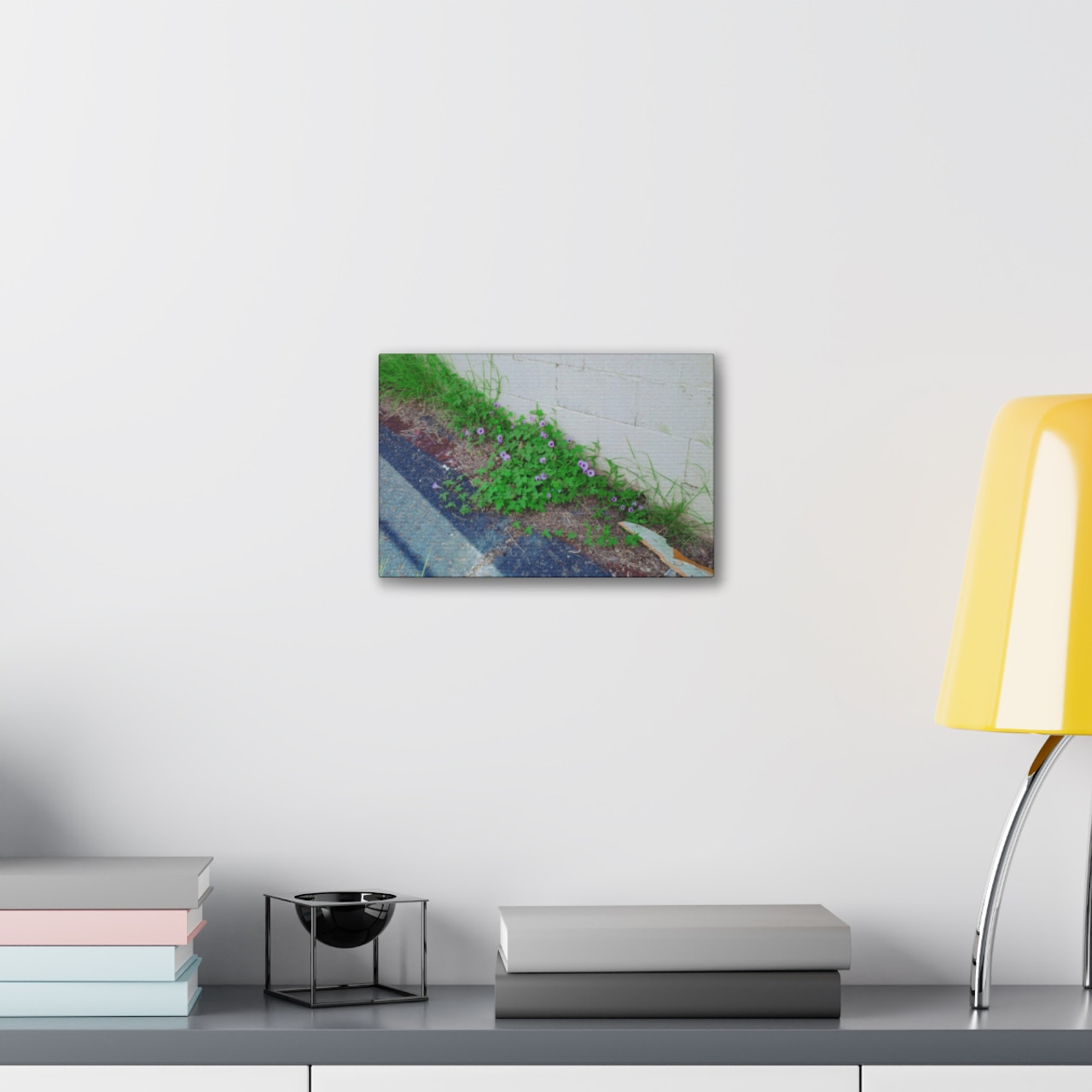Nature Reclaiming - Stretched Canvas Print