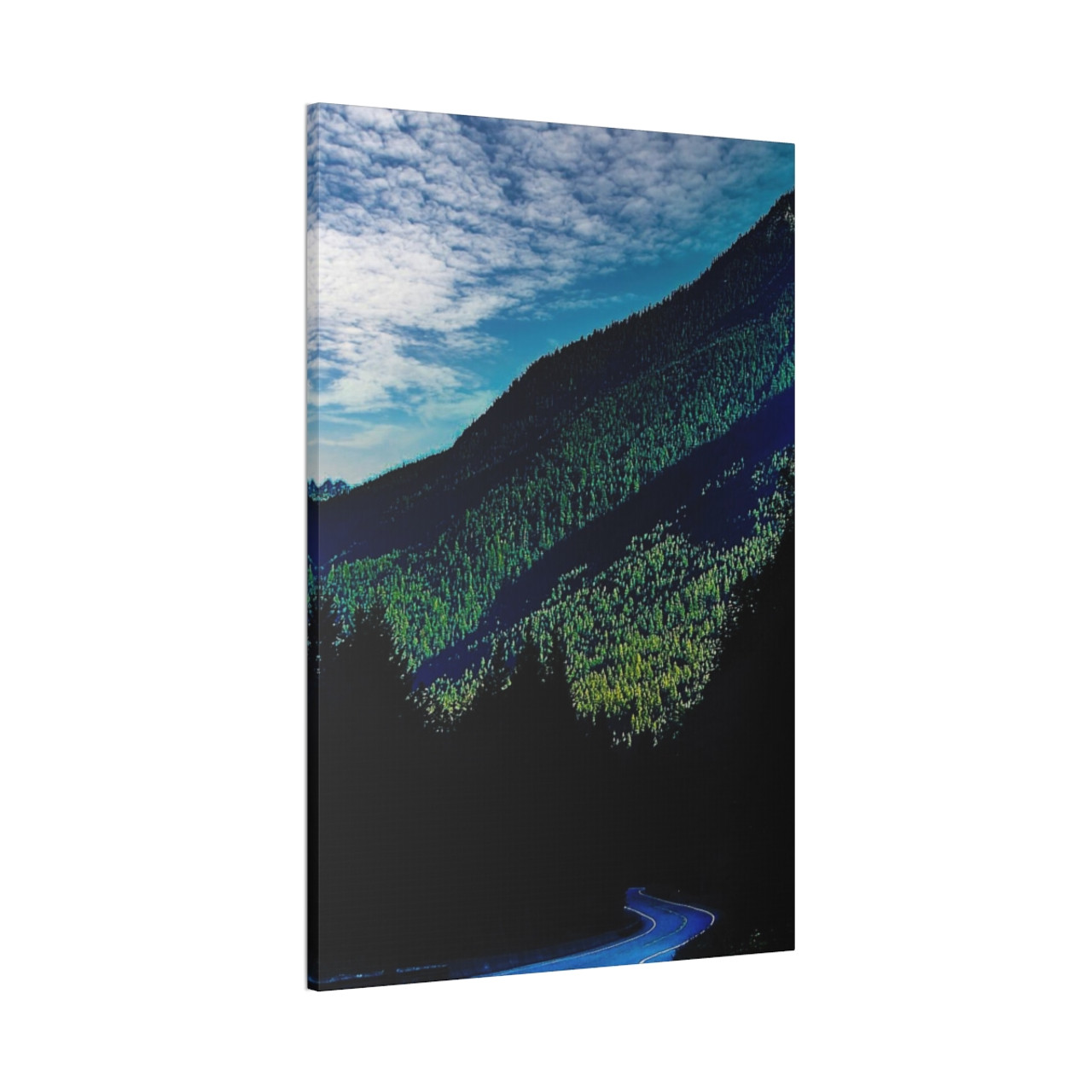 The Slope - Stretched Canvas Print