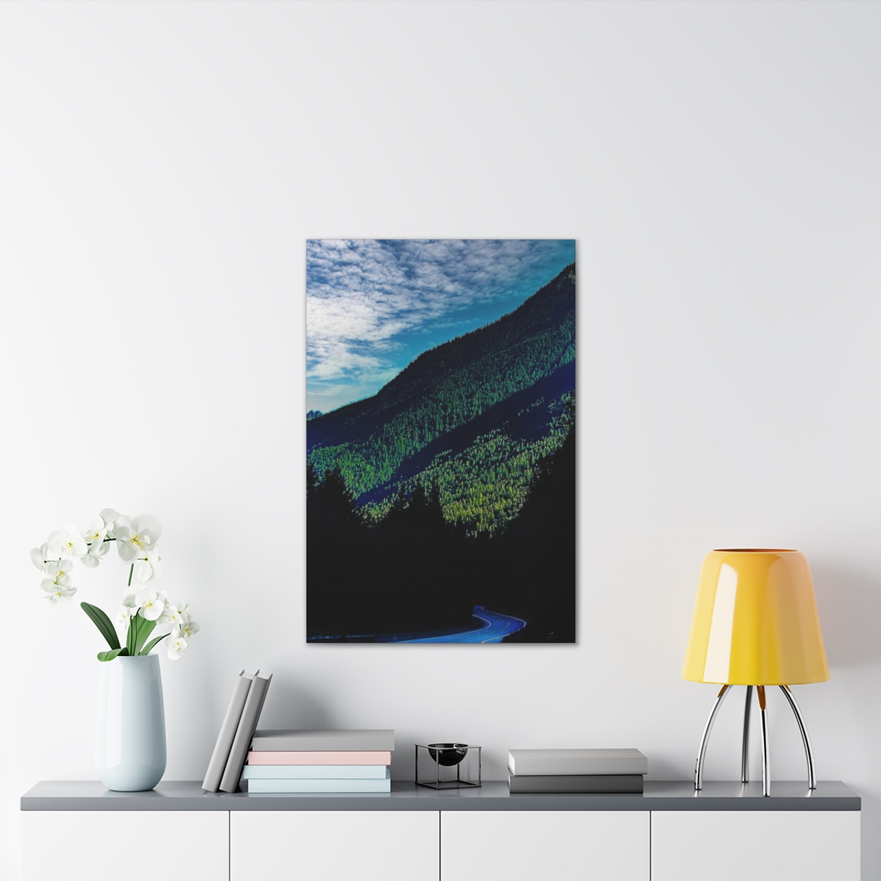 The Slope - Stretched Canvas Print