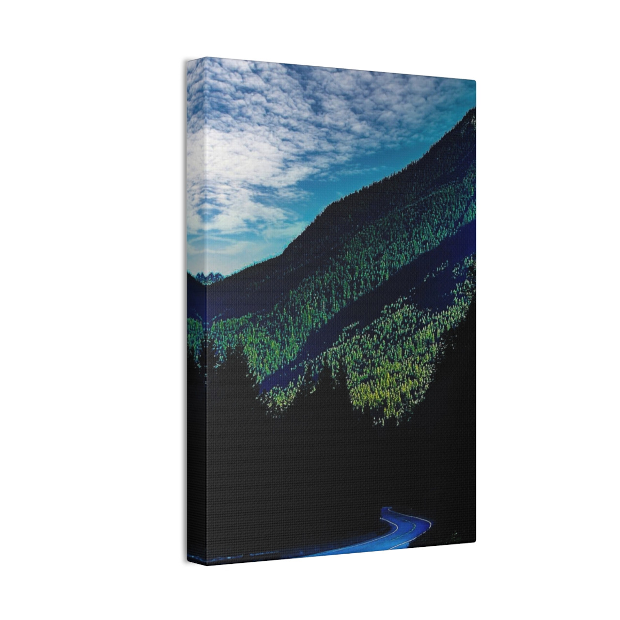 The Slope - Stretched Canvas Print