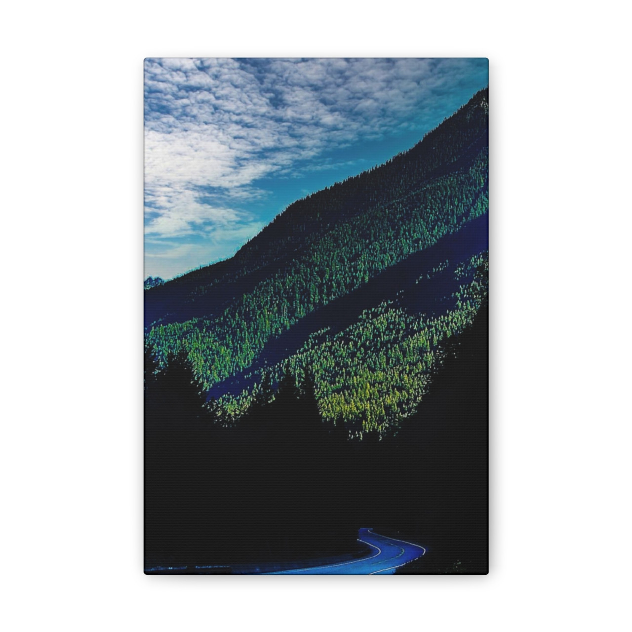 The Slope - Stretched Canvas Print