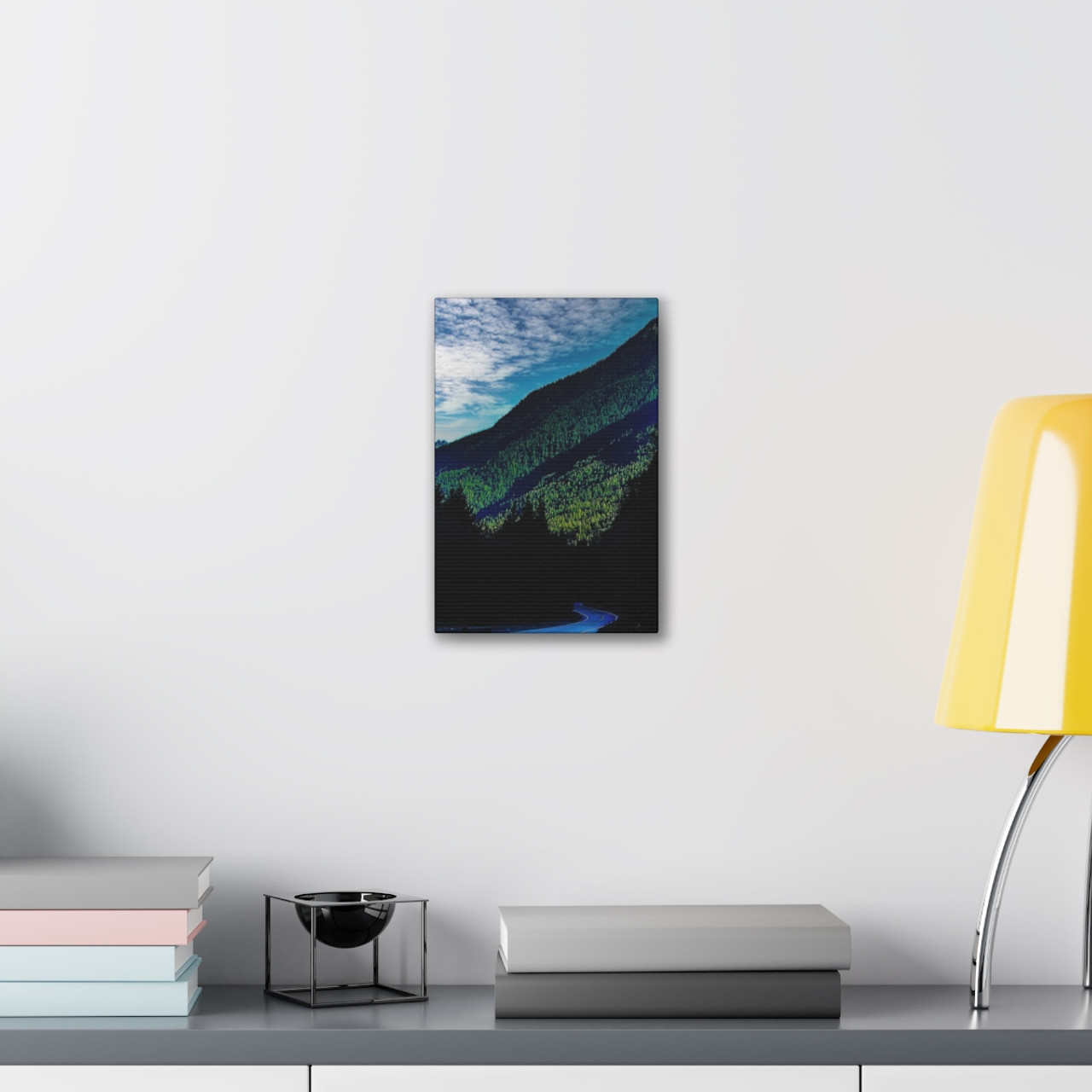 The Slope - Stretched Canvas Print