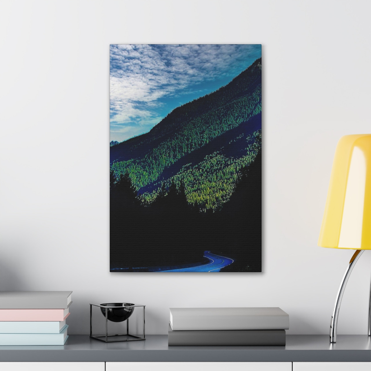 The Slope - Stretched Canvas Print