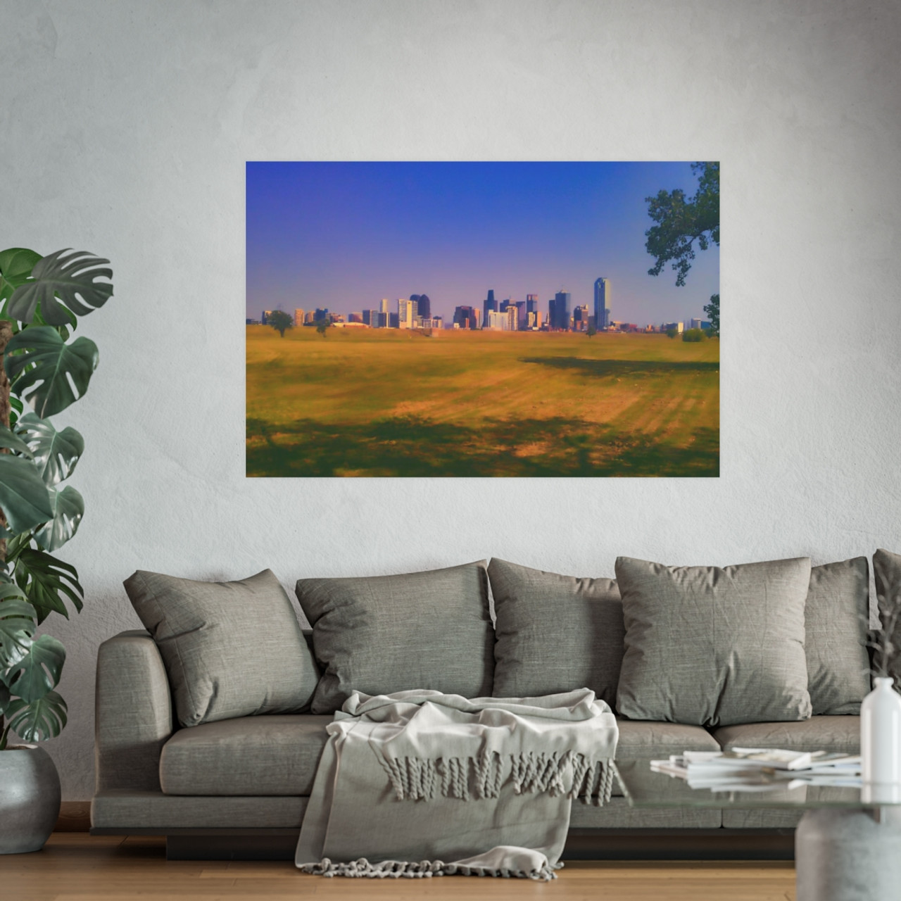 Dallas Skyline - Photographic Print