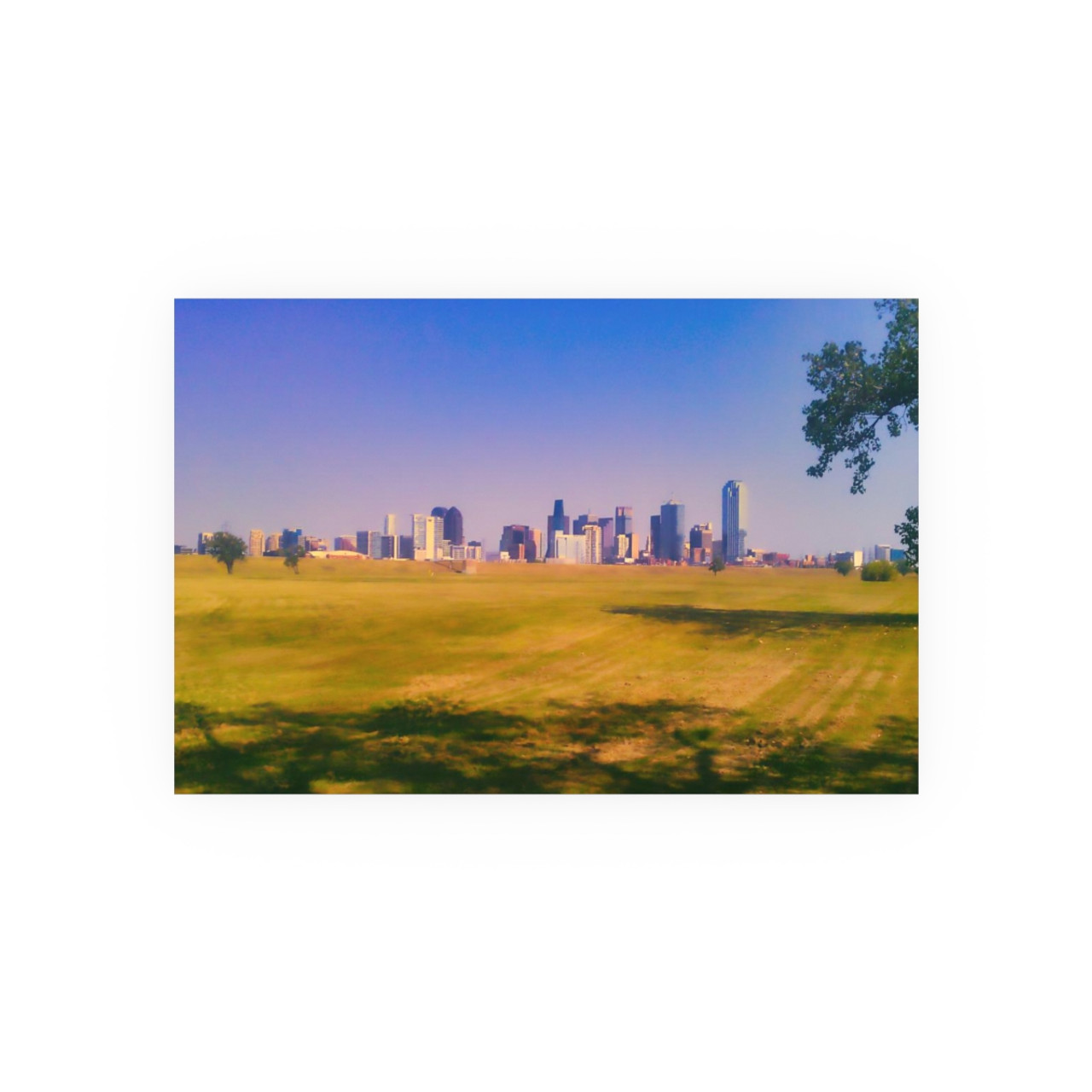 Dallas Skyline - Photographic Print