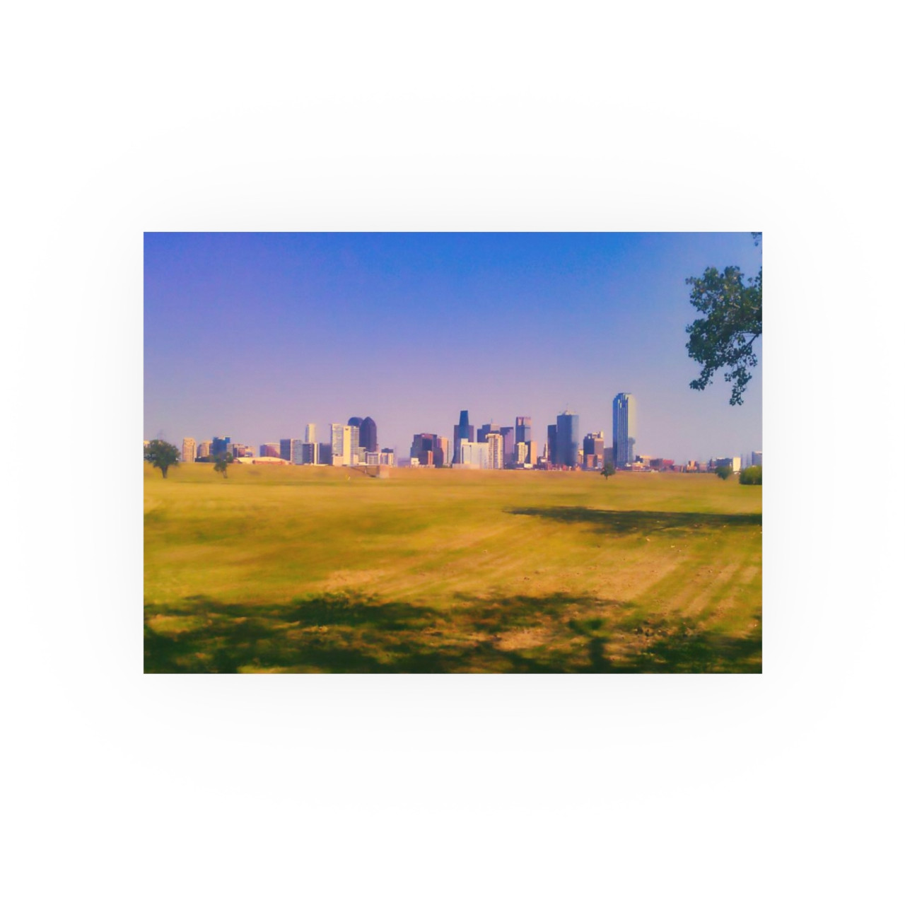 Dallas Skyline - Photographic Print
