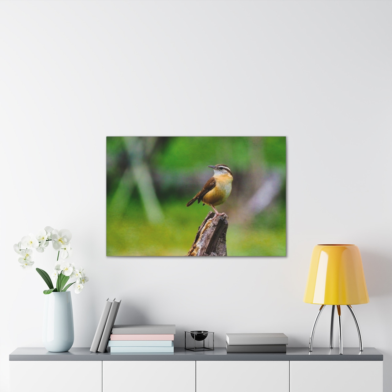 Finch - Stretched Canvas Print