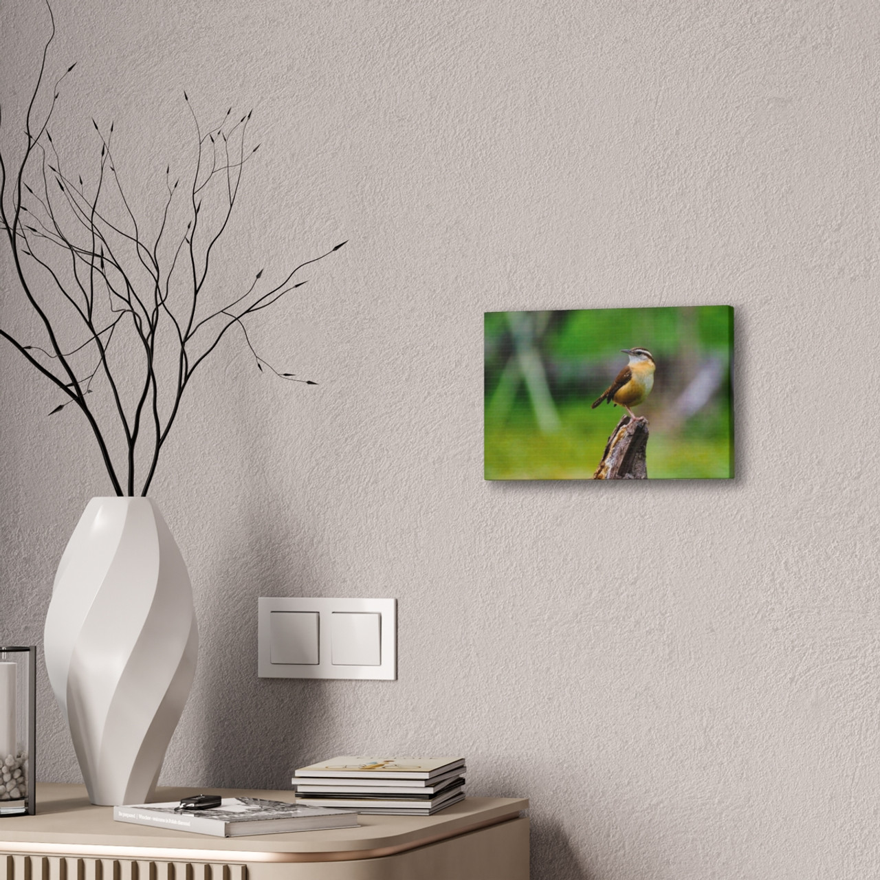 Finch - Stretched Canvas Print