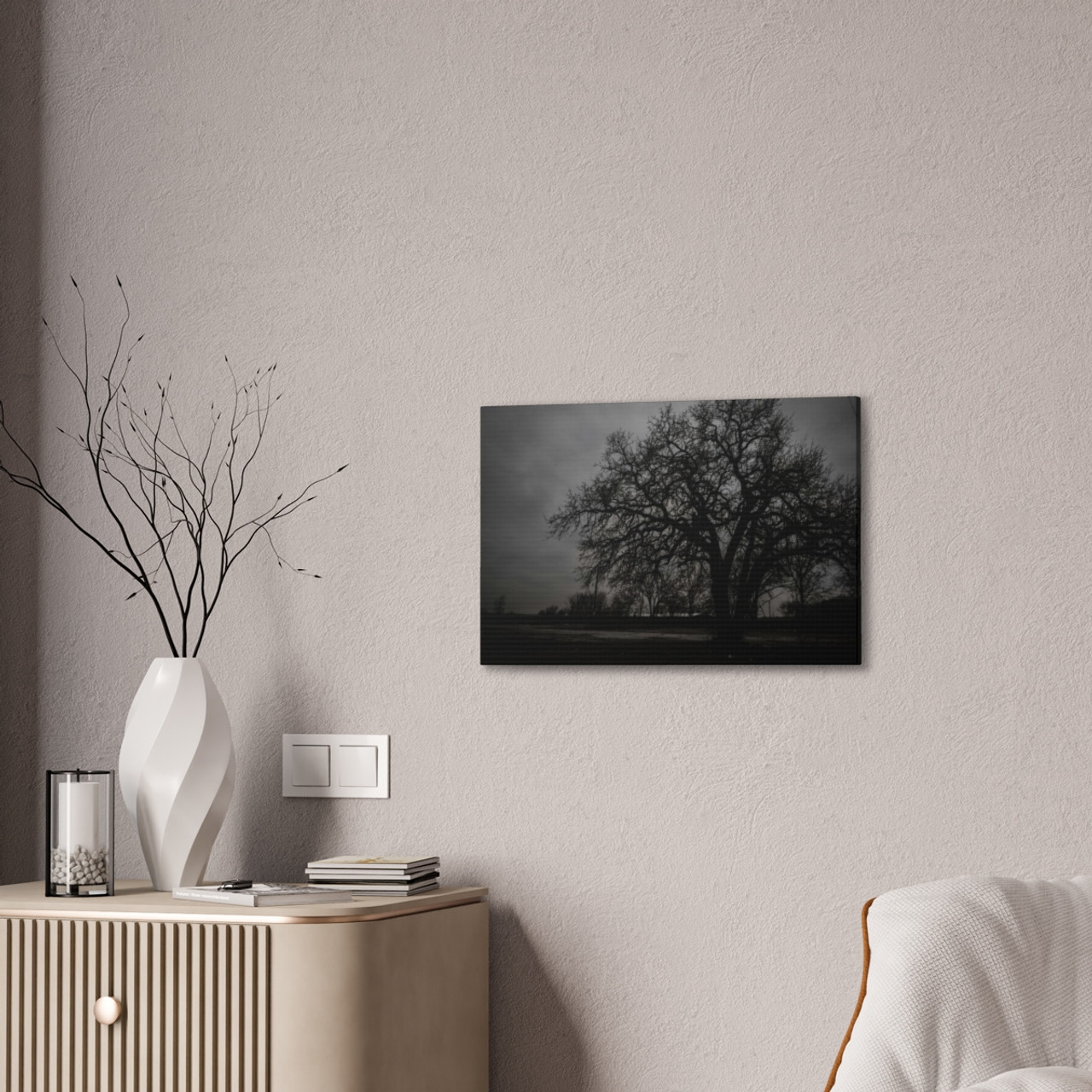 Haunted Oak - Stretched Canvas Print