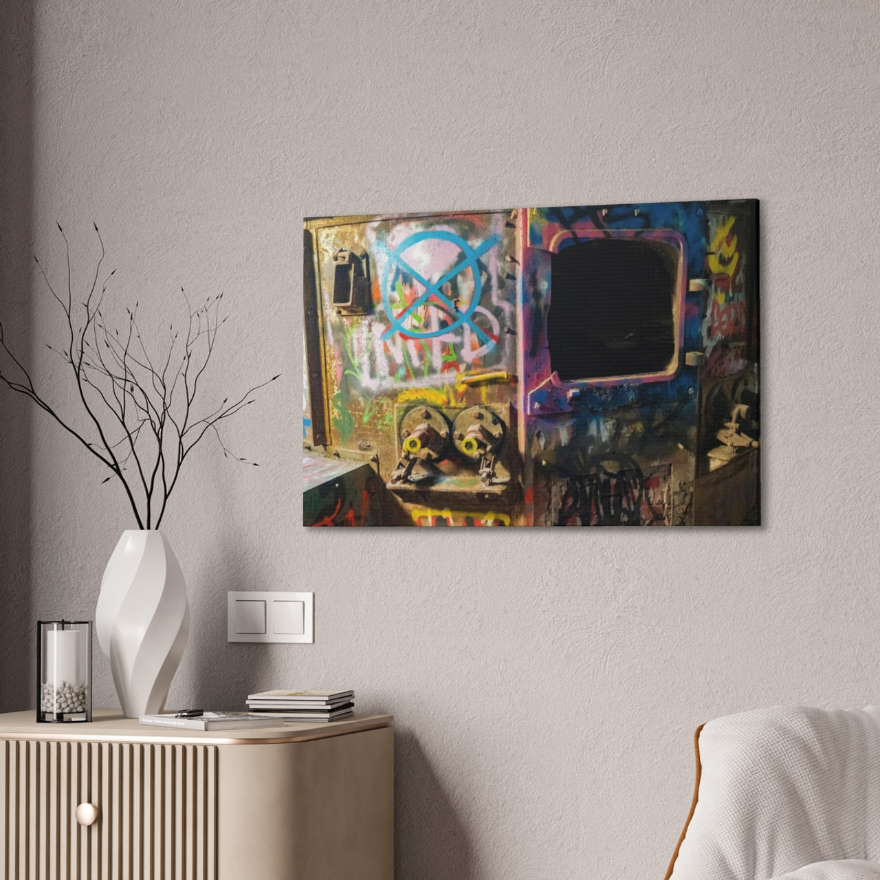 Dream Furnace - Stretched Canvas Print