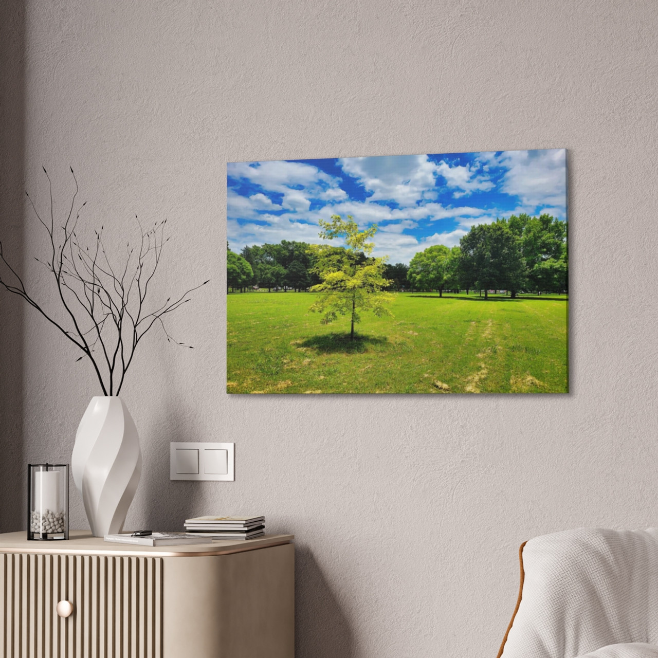 Sunny Day - Stretched Canvas Print